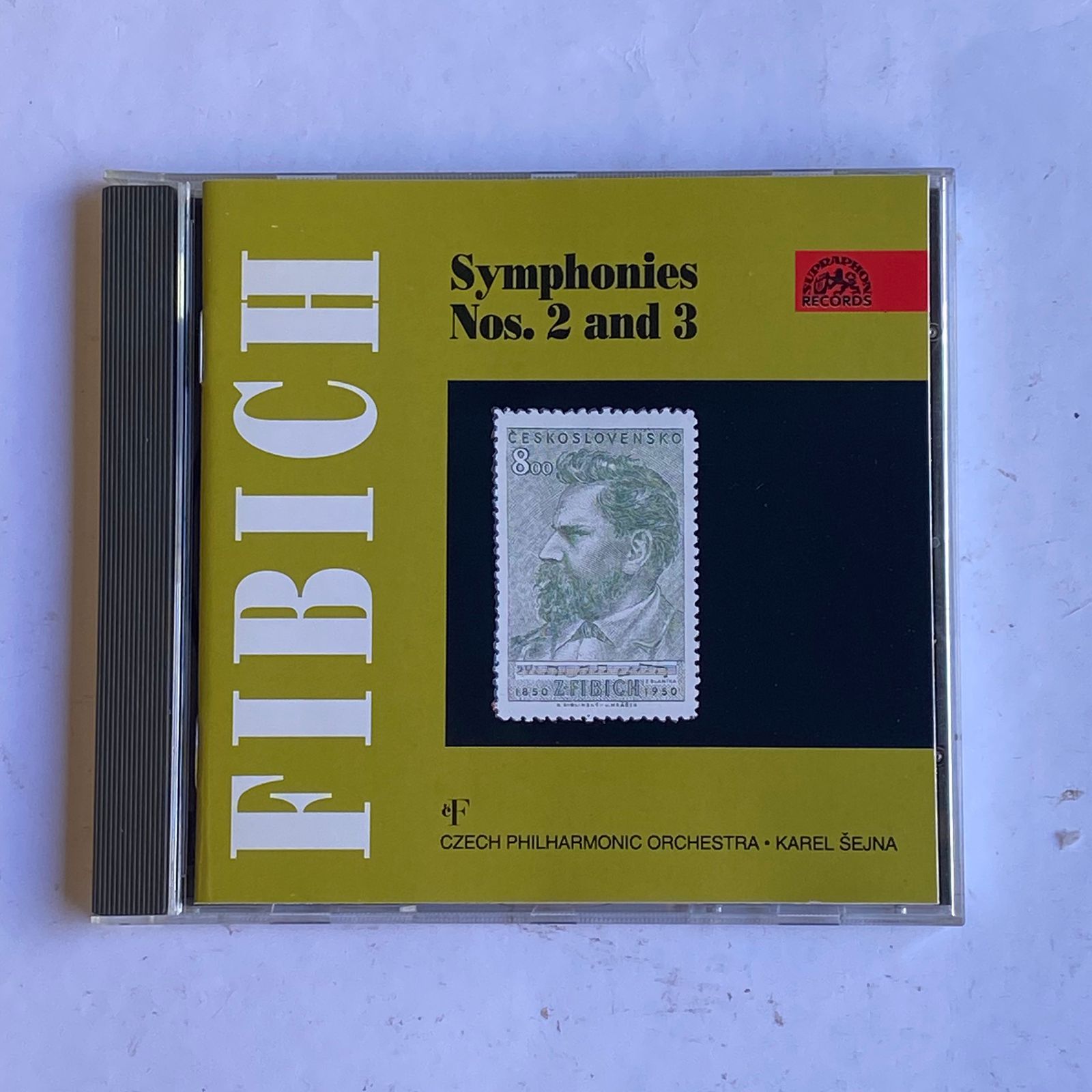 CD Fibich -Symphonies N° 2 & 3 - reg: Karel Sejna - Importado