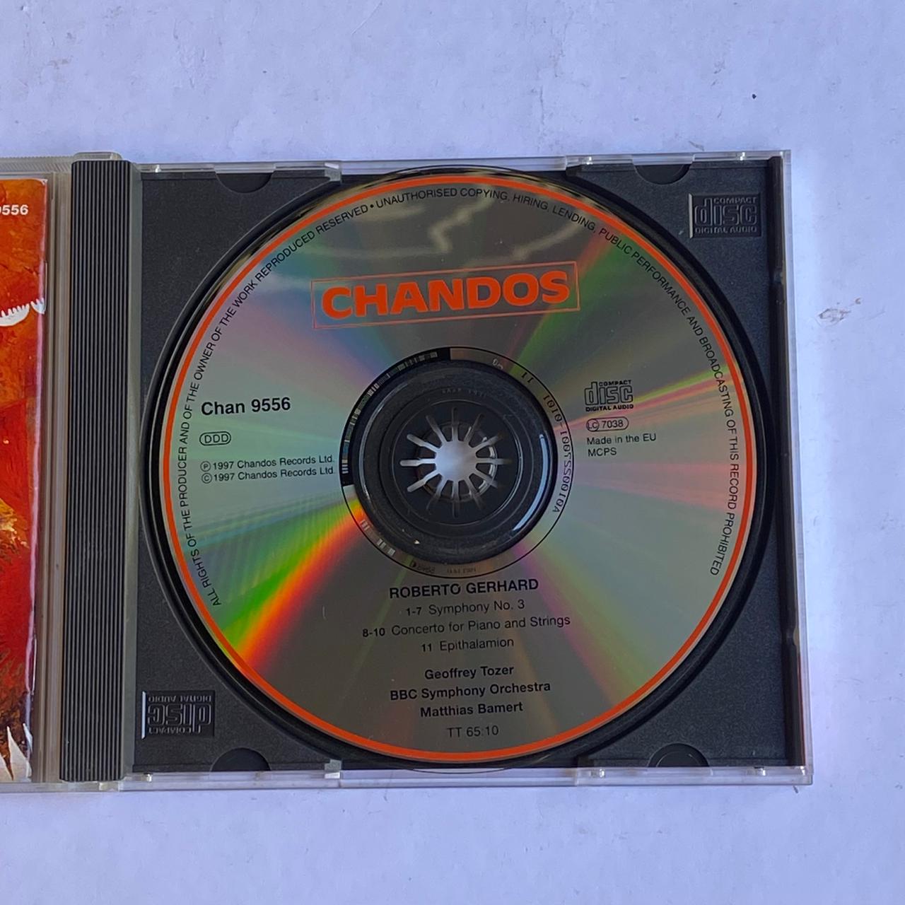 CD Gerhard - Symphony N° 3 - Reg: Matthias Bamert - Importado - Imagem 3
