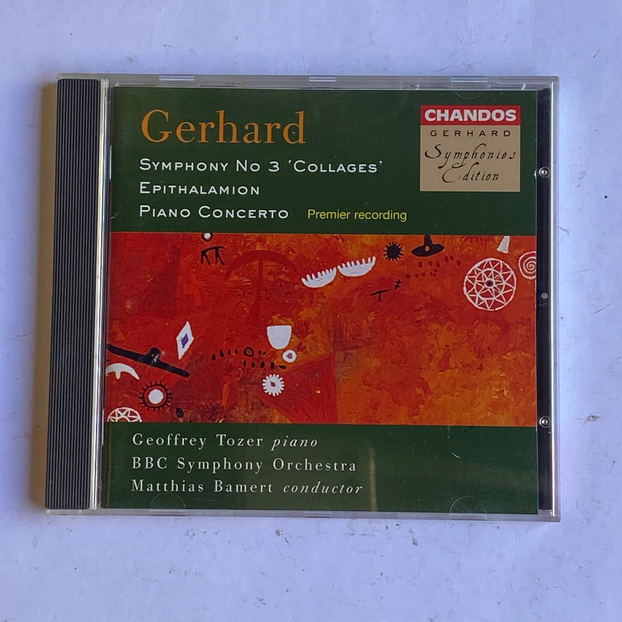 CD Gerhard - Symphony N° 3 - Reg: Matthias Bamert - Importado