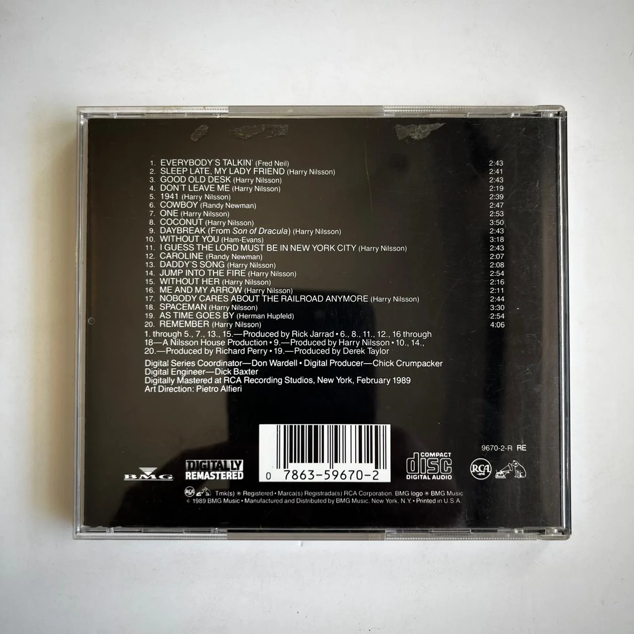 CD Harry Nilsson - All Time Greatest Hits - Importado - Imagem 2