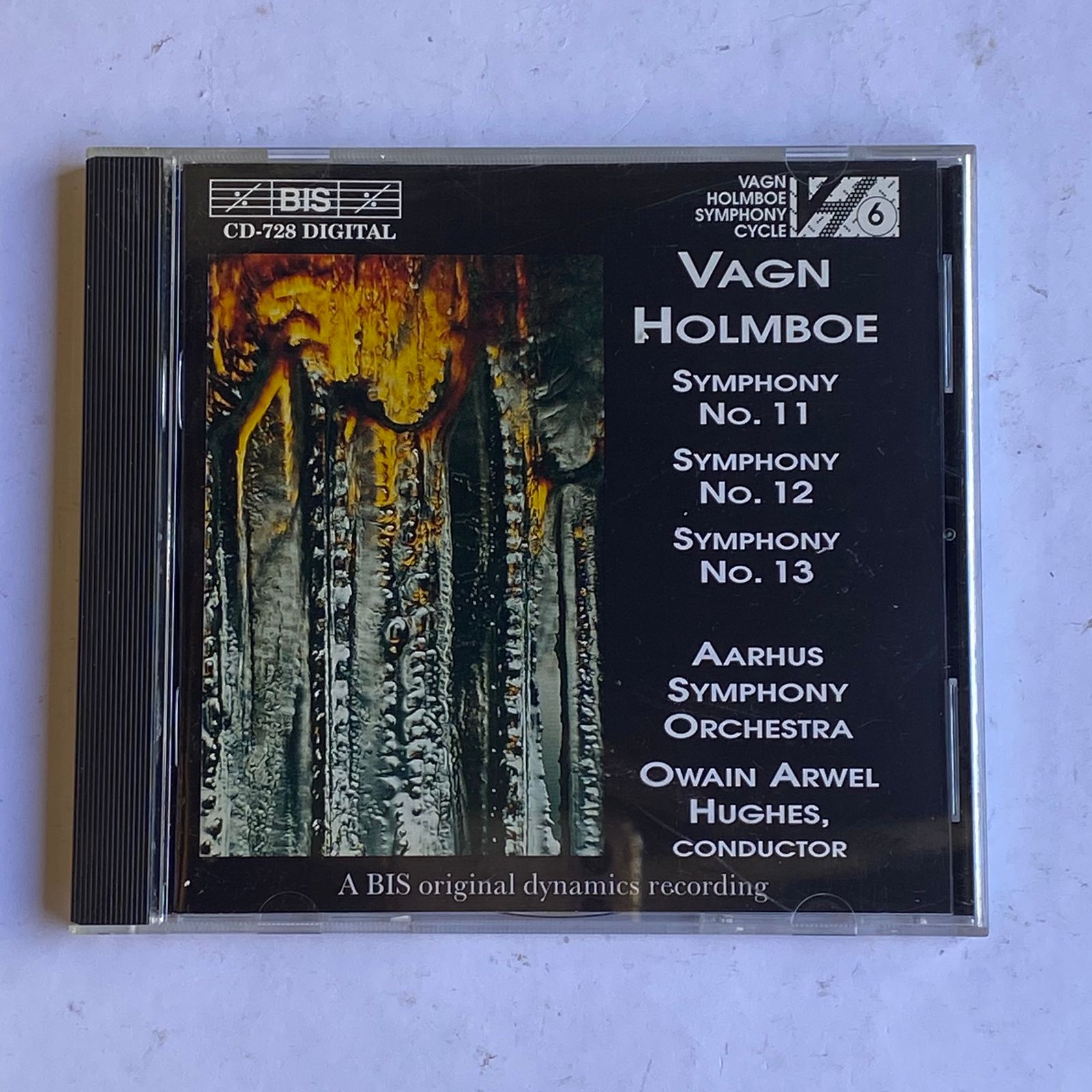 CD Vagn Holmboe - Symphony N° 11, 12 & 13 - Reg: Hughes - Importado
