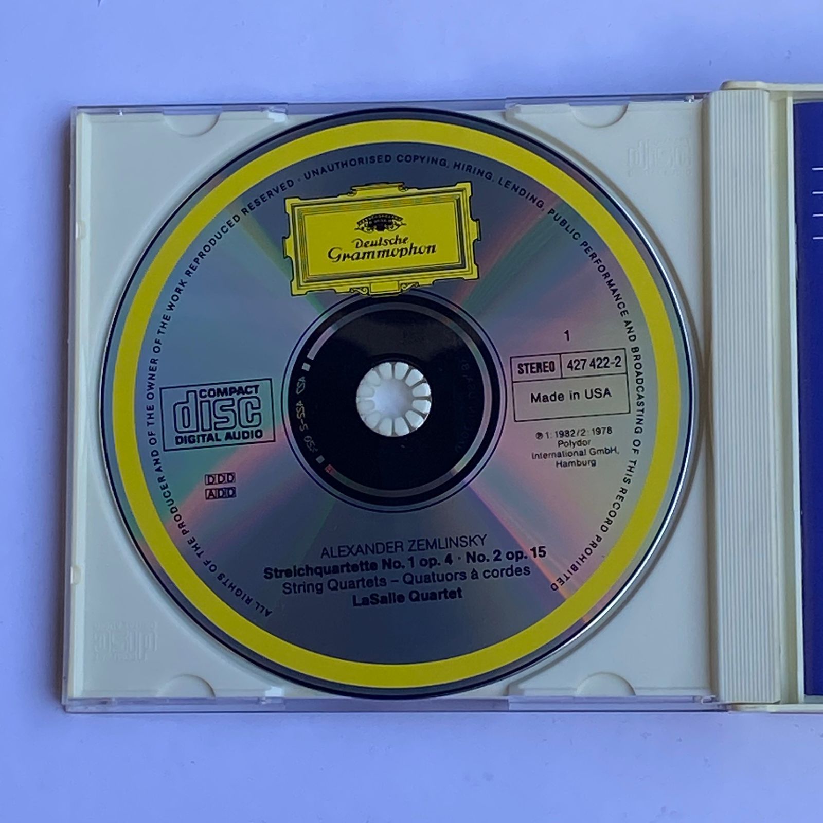CD Duplo Zemlinsky - The String Quartets com Lasalle Quartet - Importado - Imagem 4