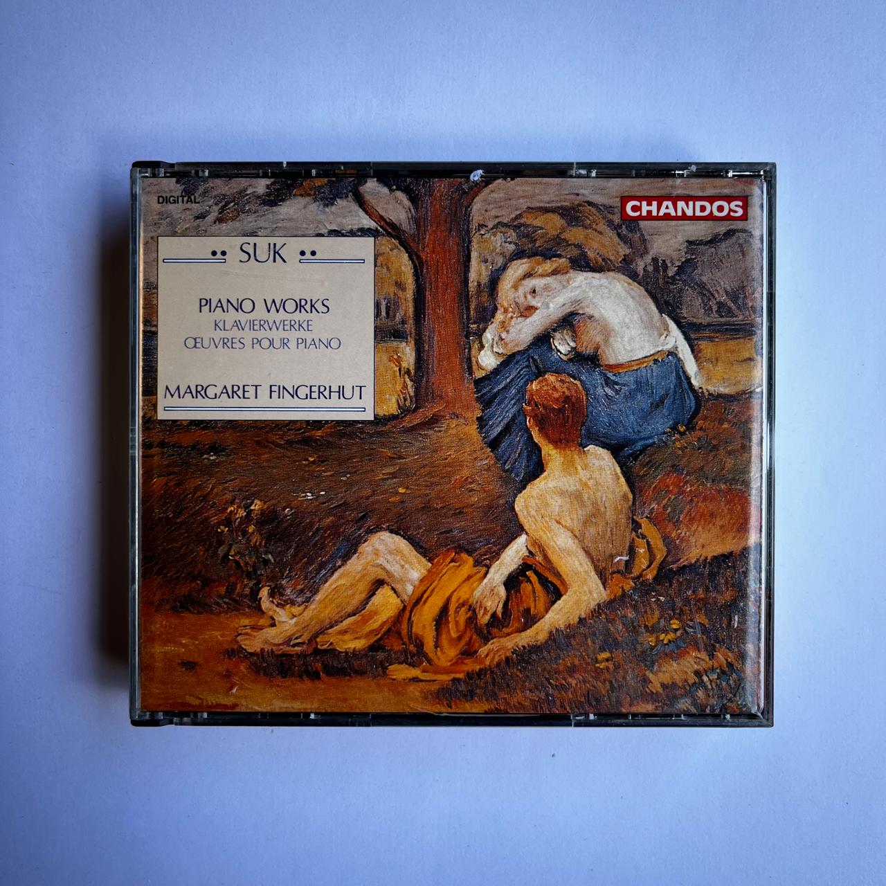 CD Duplo Josef Suk - Piano Works - Margaret Fingerhut - Importado