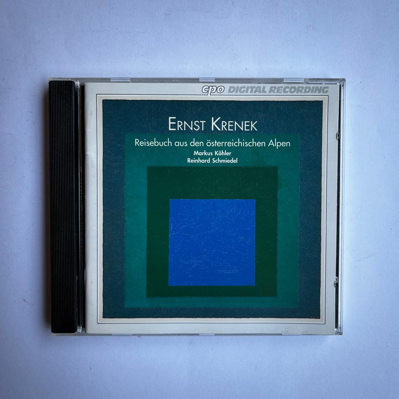 CD Ernst Krenek - Reisebuch Aus Den Österreichischen Alpen - Kohler / Schmiedel - Importado