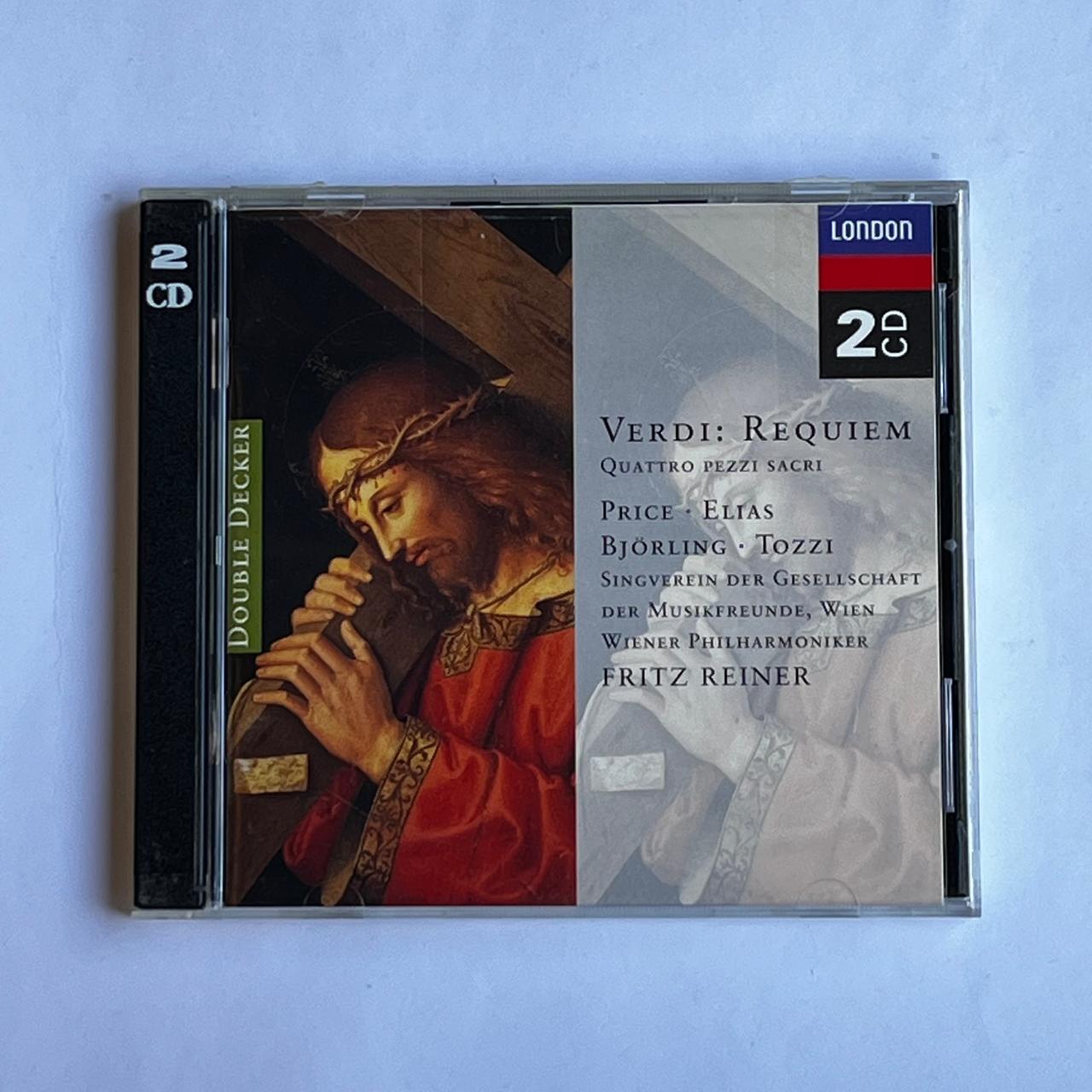 CD Duplo Verdi - Requiem: Quattro Pezzi Sacri - Reg: Fritz Reiner - Importado