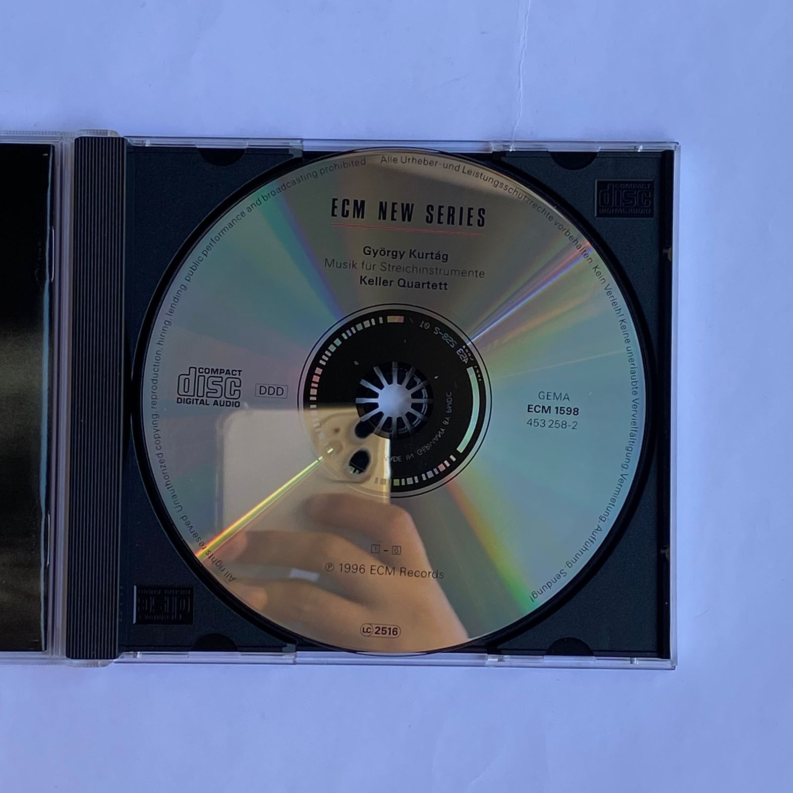 CD Gyorgy Kurtág - Musik Fur Streichinstrumente - Keller Quartett - Importado - Imagem 3