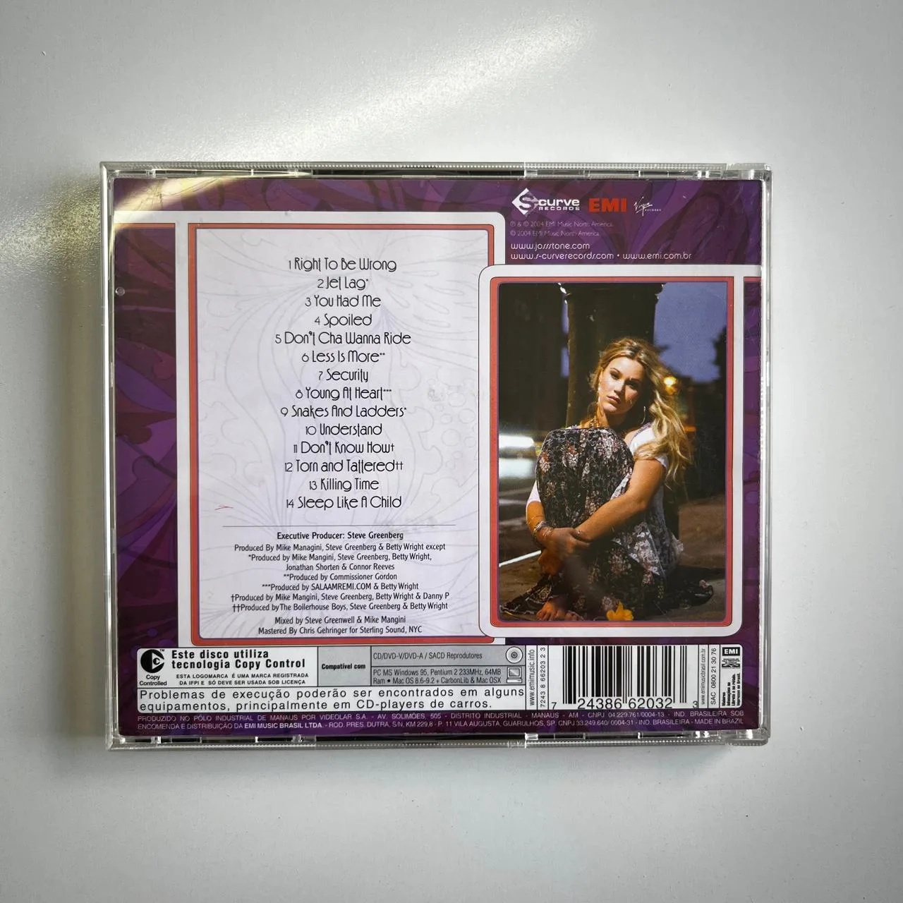 CD Joss Stone - Mind Body & Soul - Imagem 2