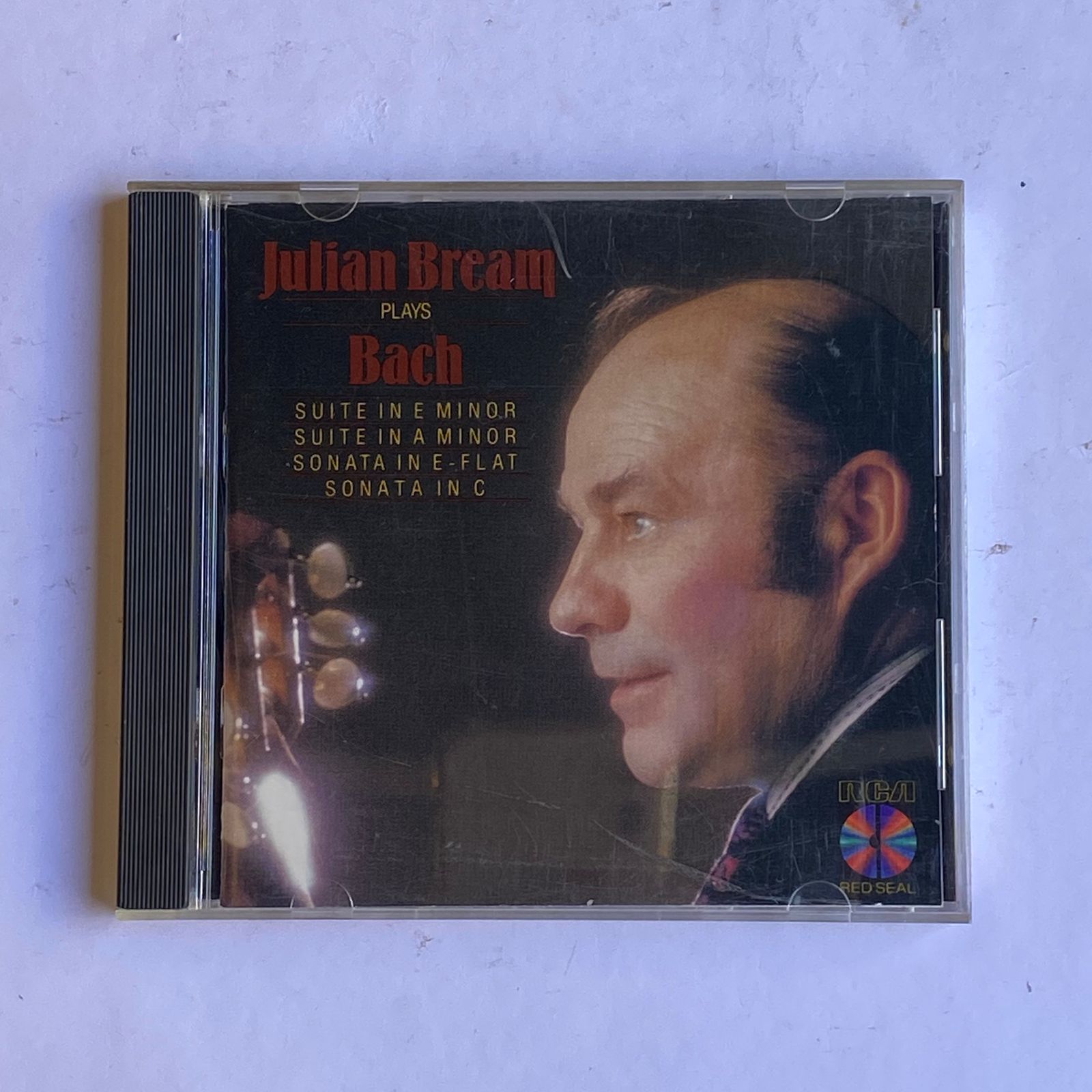 CD Julian Bream Plays Bach - Importado