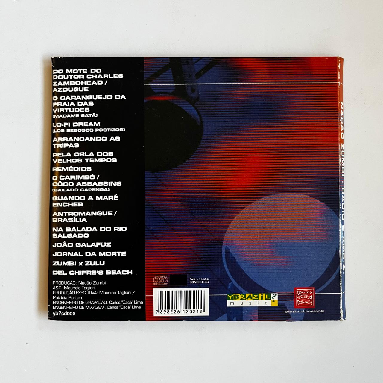 CD Nação Zumbi - Rádio S.AMB.A. - Imagem 2