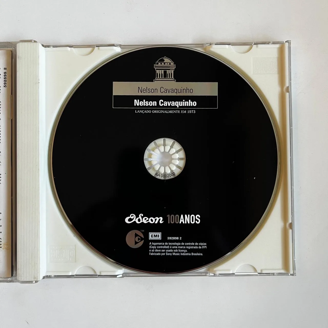 CD Nelson Cavaquinho - Nelson Cavaquinho (1973) - Imagem 3