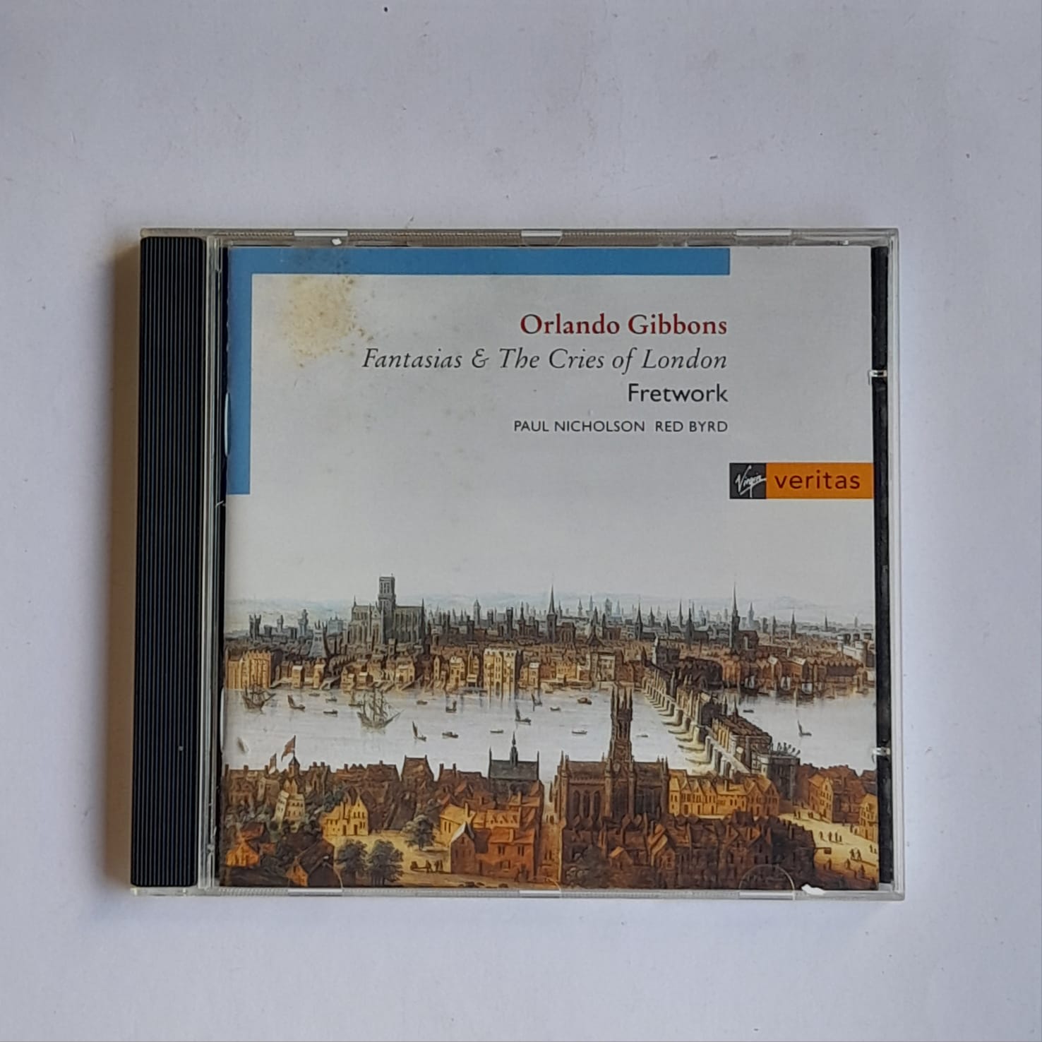 CD Orlando Gibbons - Fantasias & the Cries of London - reg: Fretwork - Importado