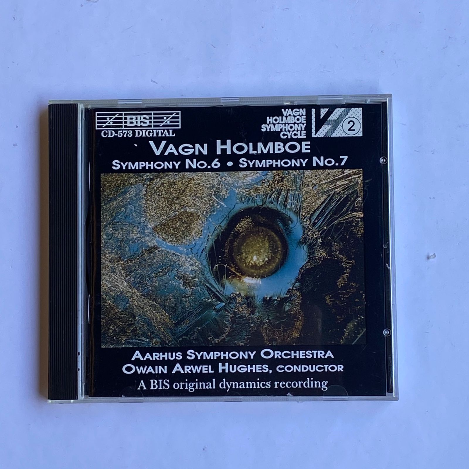 CD Vagn Holmboe - Symphonies N° 6 & 7 - Reg: Hughes - Importado