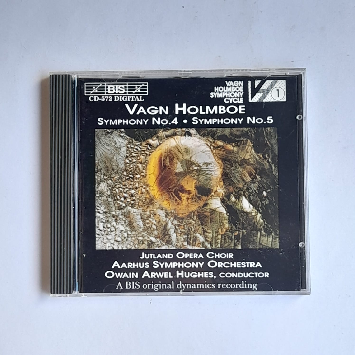 CD Vagn Holmboe - Symphony N° 4 & 5 - Reg: Hughes - Importado