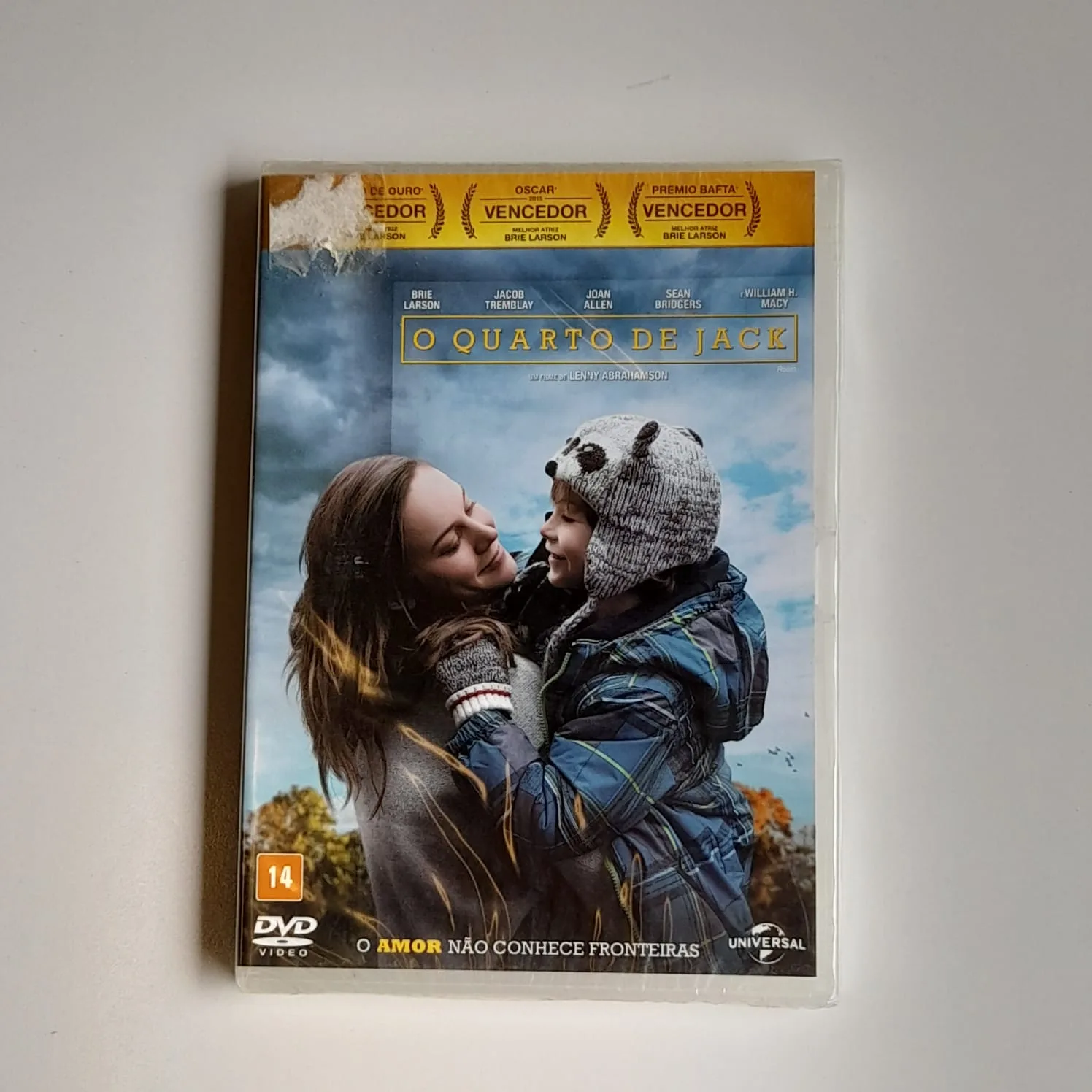 DVD O Quarto de Jack - Lacrado