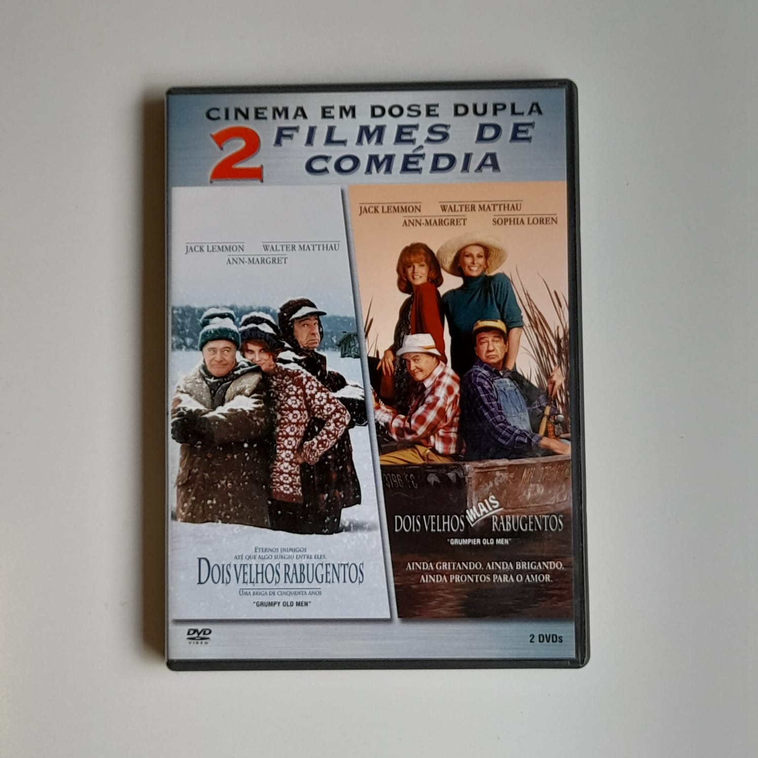 DVD Dois Velhos Rabugentos / Dois Velhos Mais Rabugentos