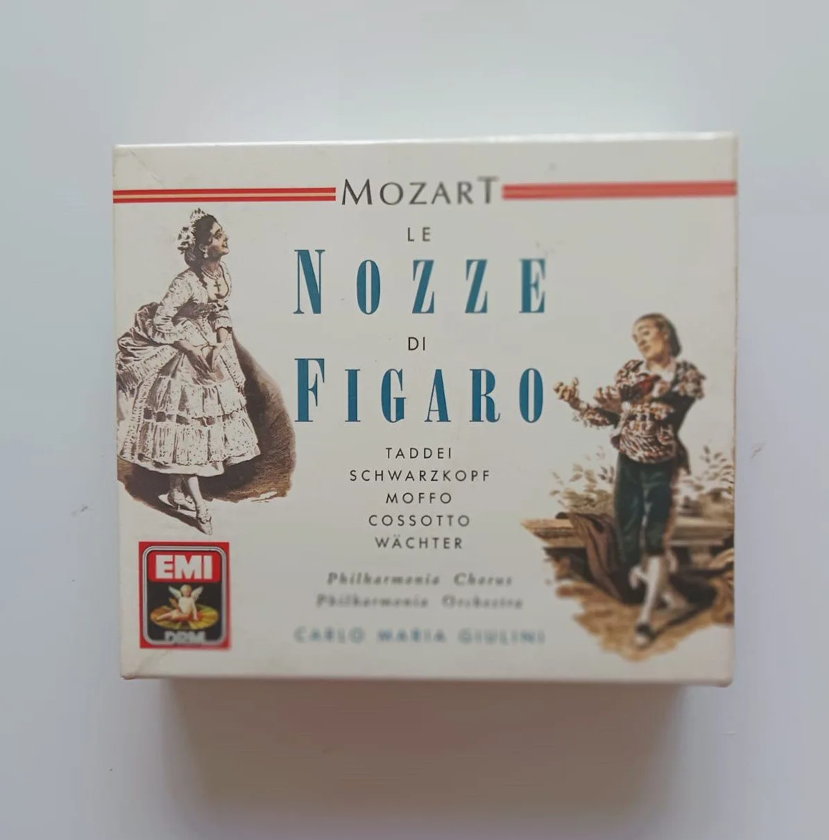 Box CD Mozart - Le Nozze Di Figaro - Reg: Giulini - Importado (2CDs)