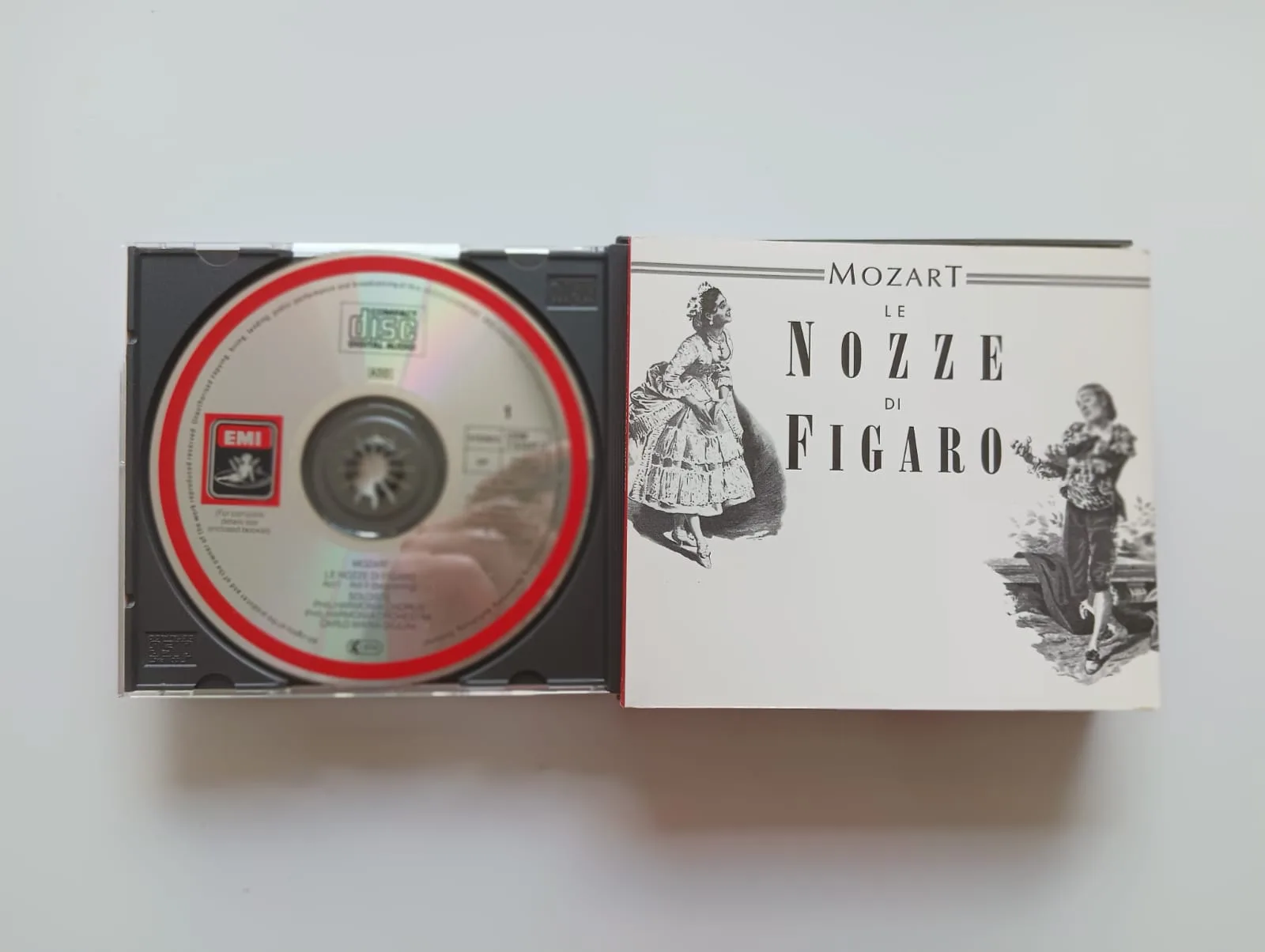 Box CD Mozart - Le Nozze Di Figaro - Reg: Giulini - Importado (2CDs) - Imagem 3