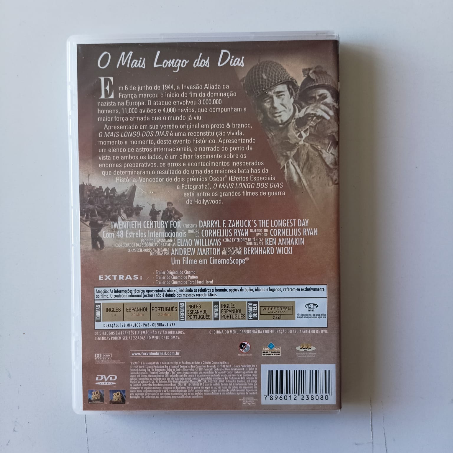 DVD O Mais Longo dos Dias - Imagem 2
