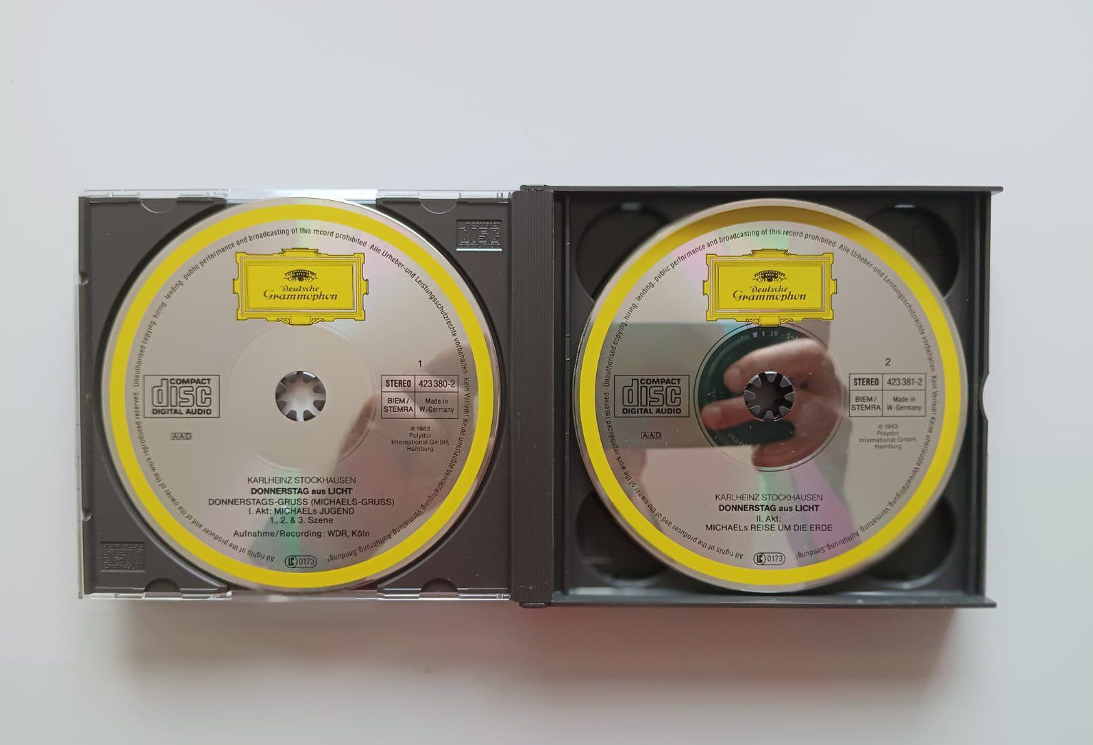 Box CD Stockhausen - Donnerstag Aus Licht - Importado (4CDs) - Imagem 3