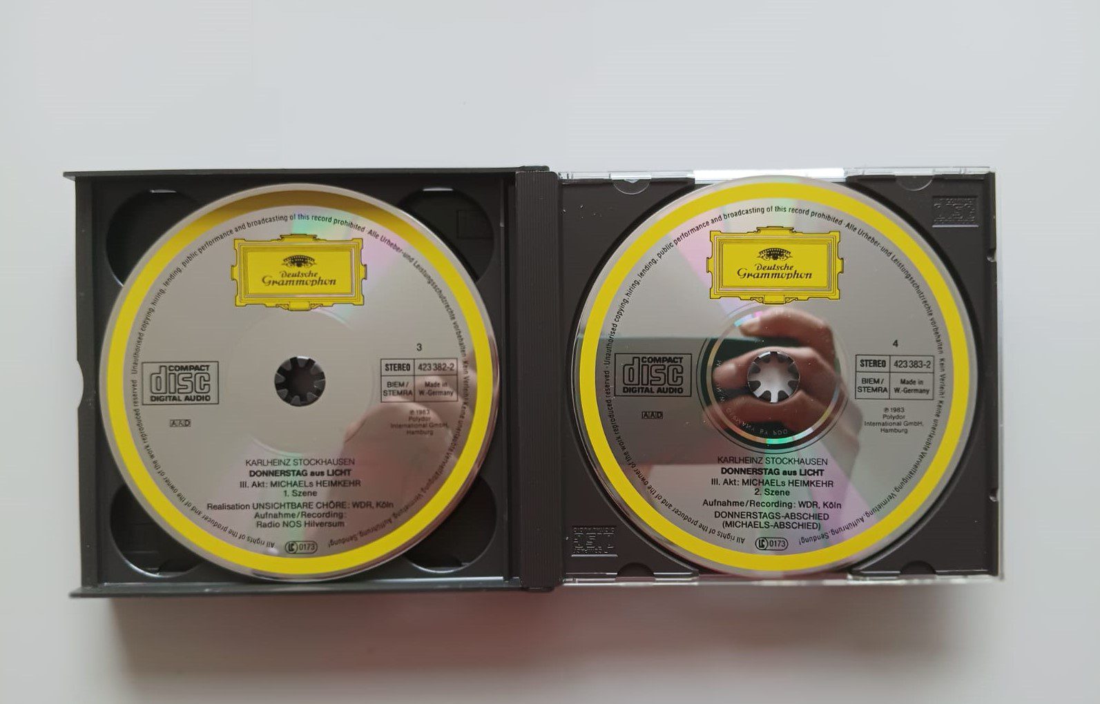 Box CD Stockhausen - Donnerstag Aus Licht - Importado (4CDs) - Imagem 4