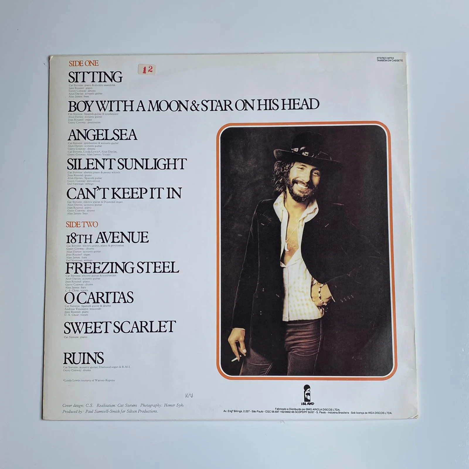 LP Cat Stevens – Catch Bull At Four - Imagem 2