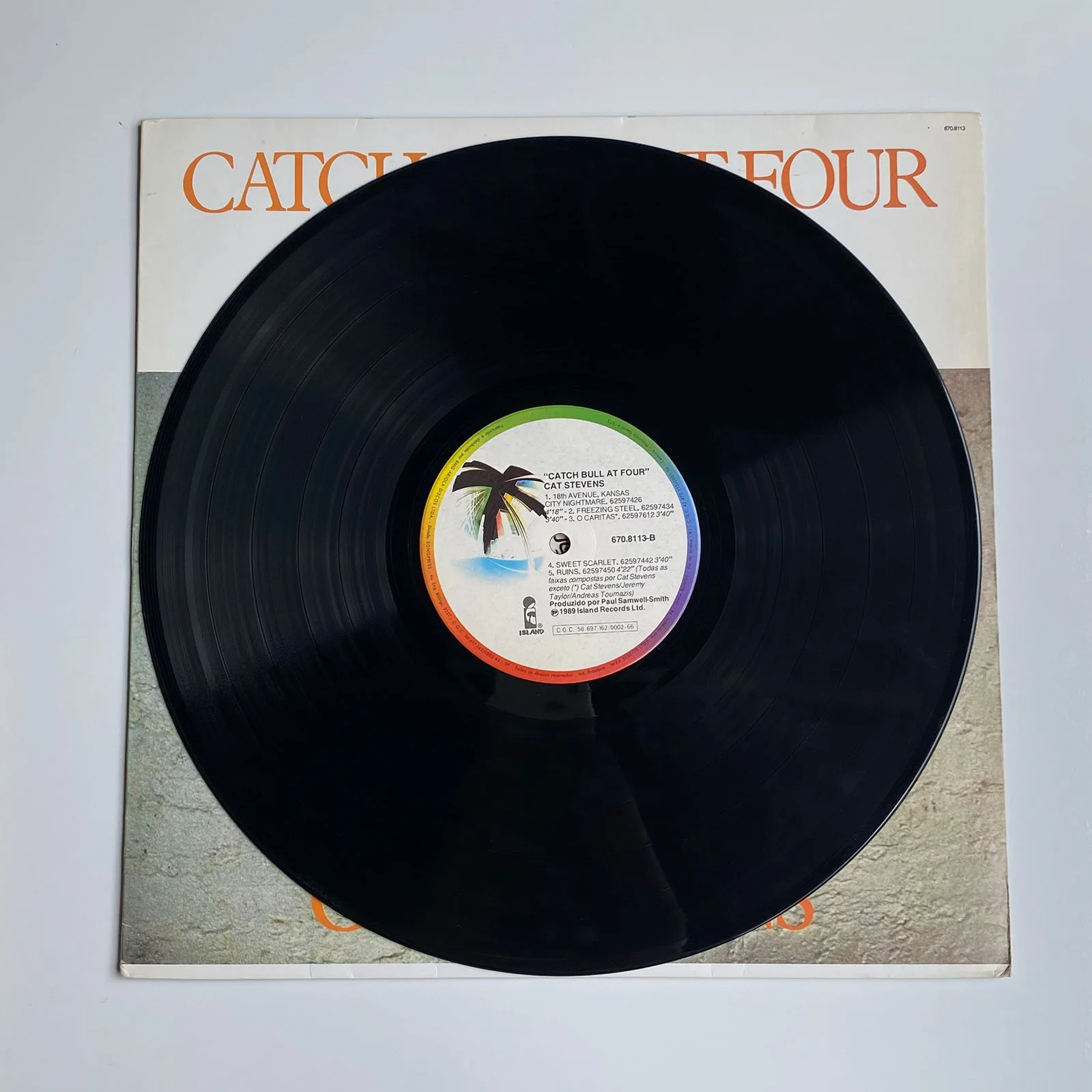 LP Cat Stevens – Catch Bull At Four - Imagem 4