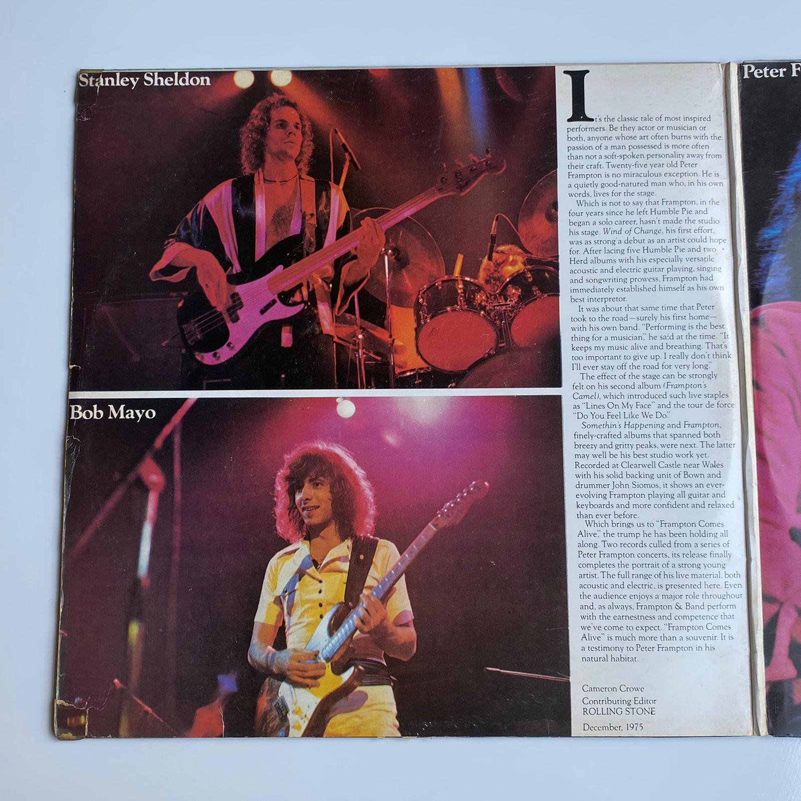 LP Peter Frampton – Frampton Comes Alive! - Duplo - Imagem 3