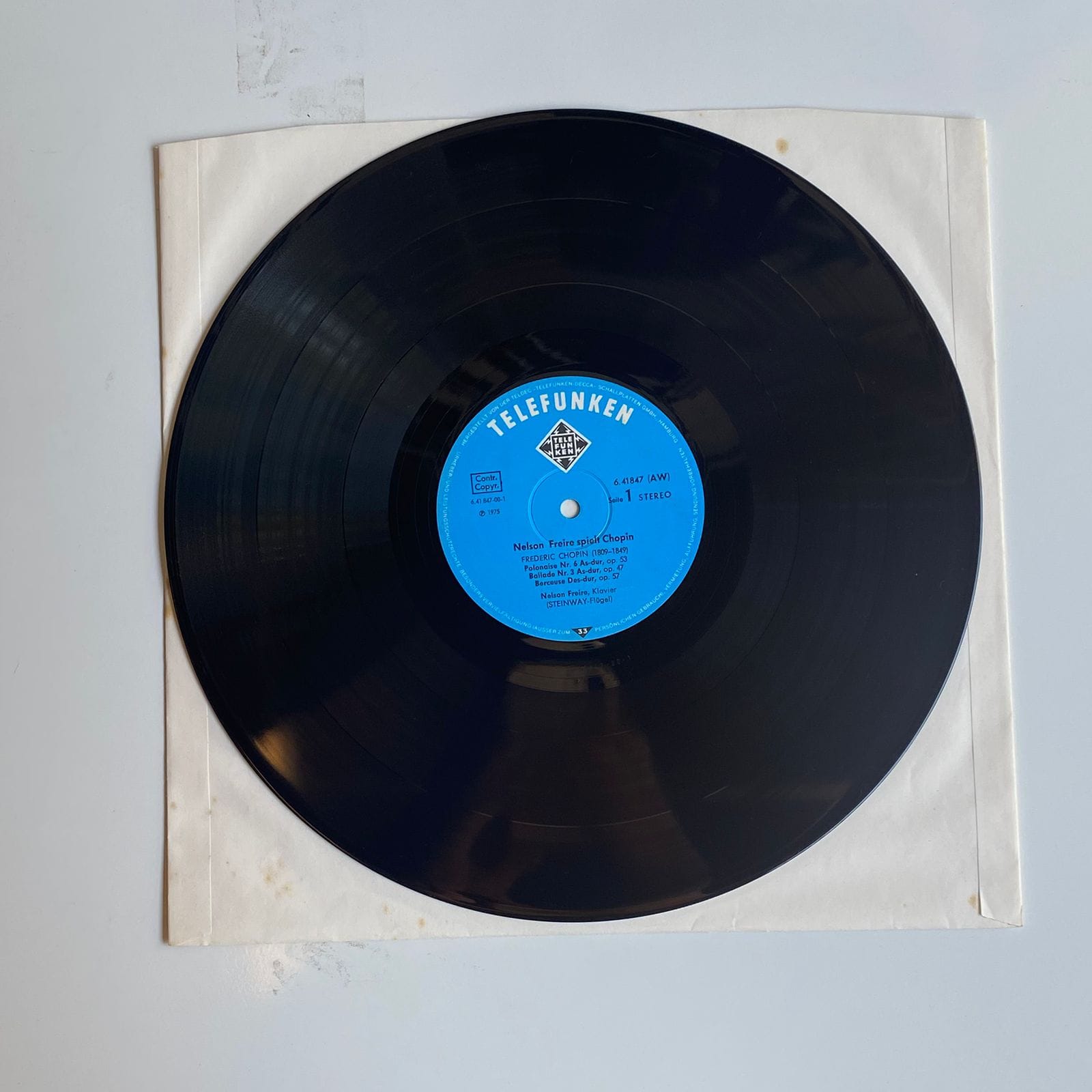 LP Chopin - Klavierwerke - reg: Nelson Freire - Importado - Imagem 3