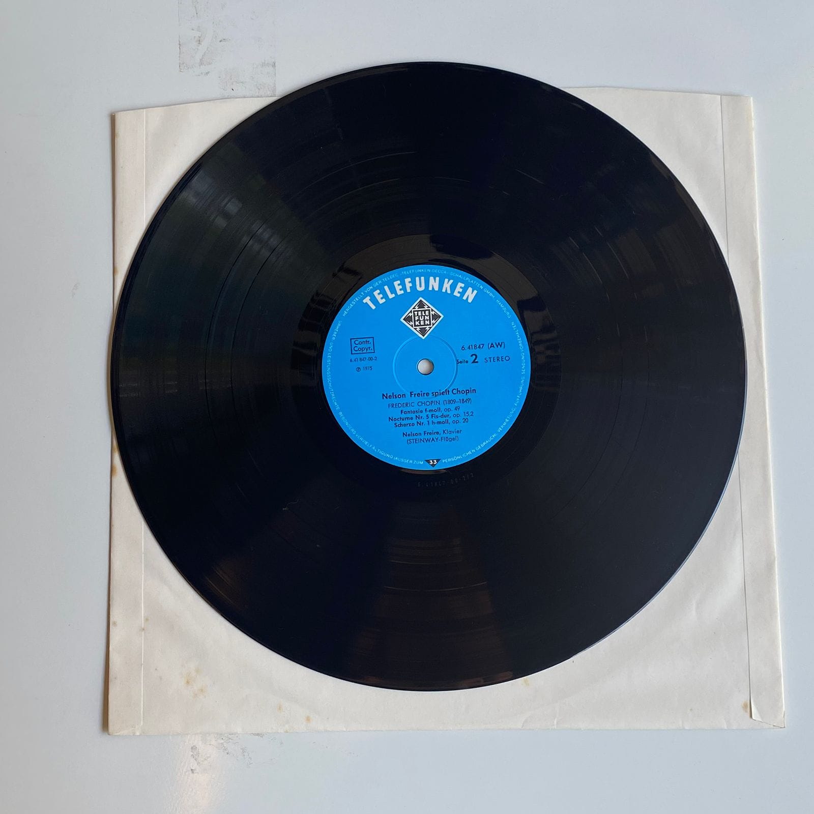 LP Chopin - Klavierwerke - reg: Nelson Freire - Importado - Imagem 2