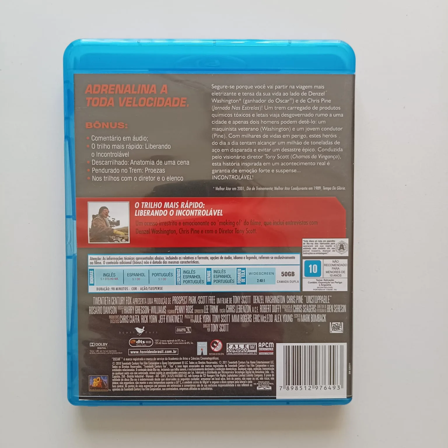 Blu-Ray Incontrolável - Imagem 2