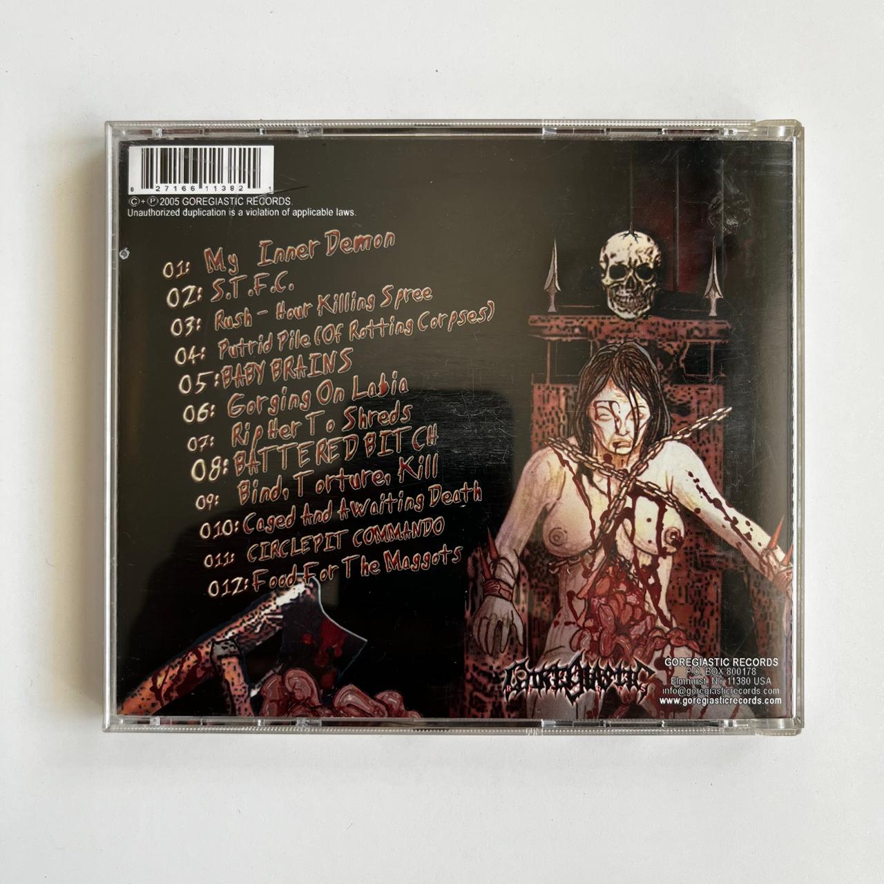 CD Putrid Pile – The Pleasure In Suffering - Importado - Imagem 2