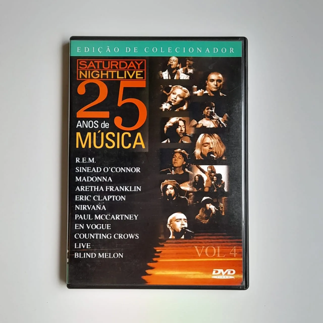 DVD Saturday Night - Live 25 Anos De Música Vol 4