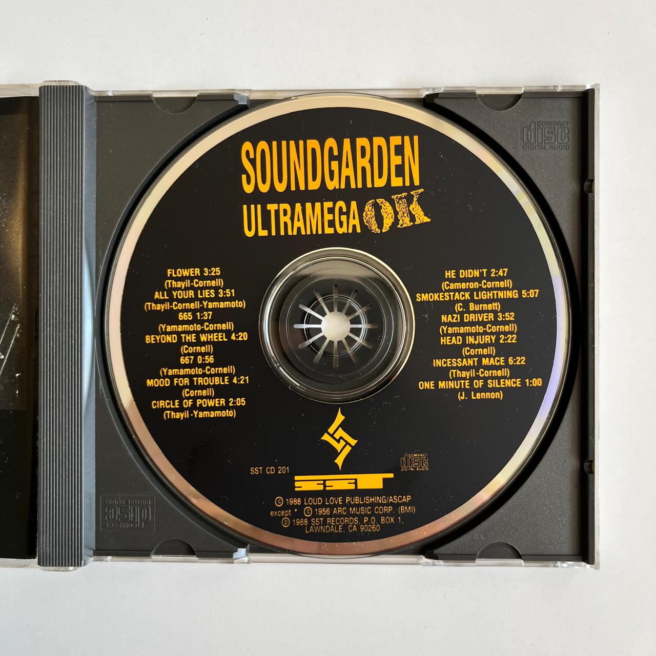 CD Soundgarden - Ultramega OK - Importado - Imagem 3