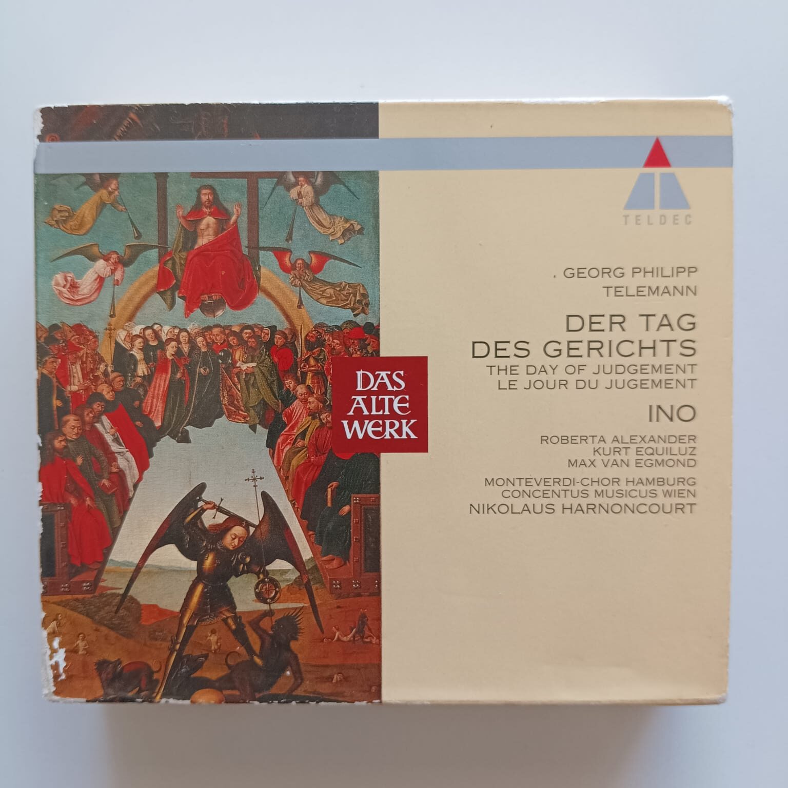 Box CD Telemann - Der Tag Des Gerichts - Reg: Harnoncourt - Importado (2CDs)
