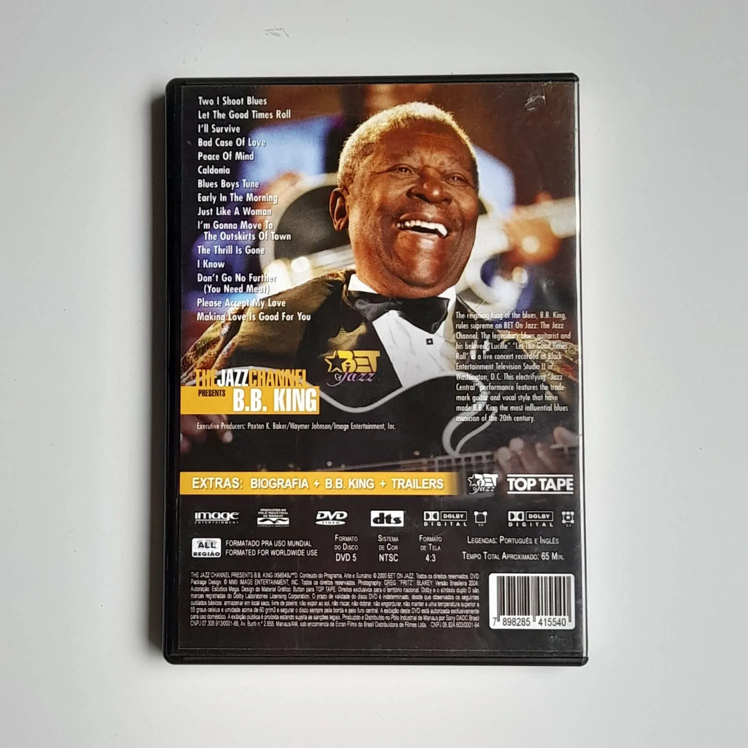 DVD B.B. King – The Jazz Channel Presents B.B. King - Imagem 2