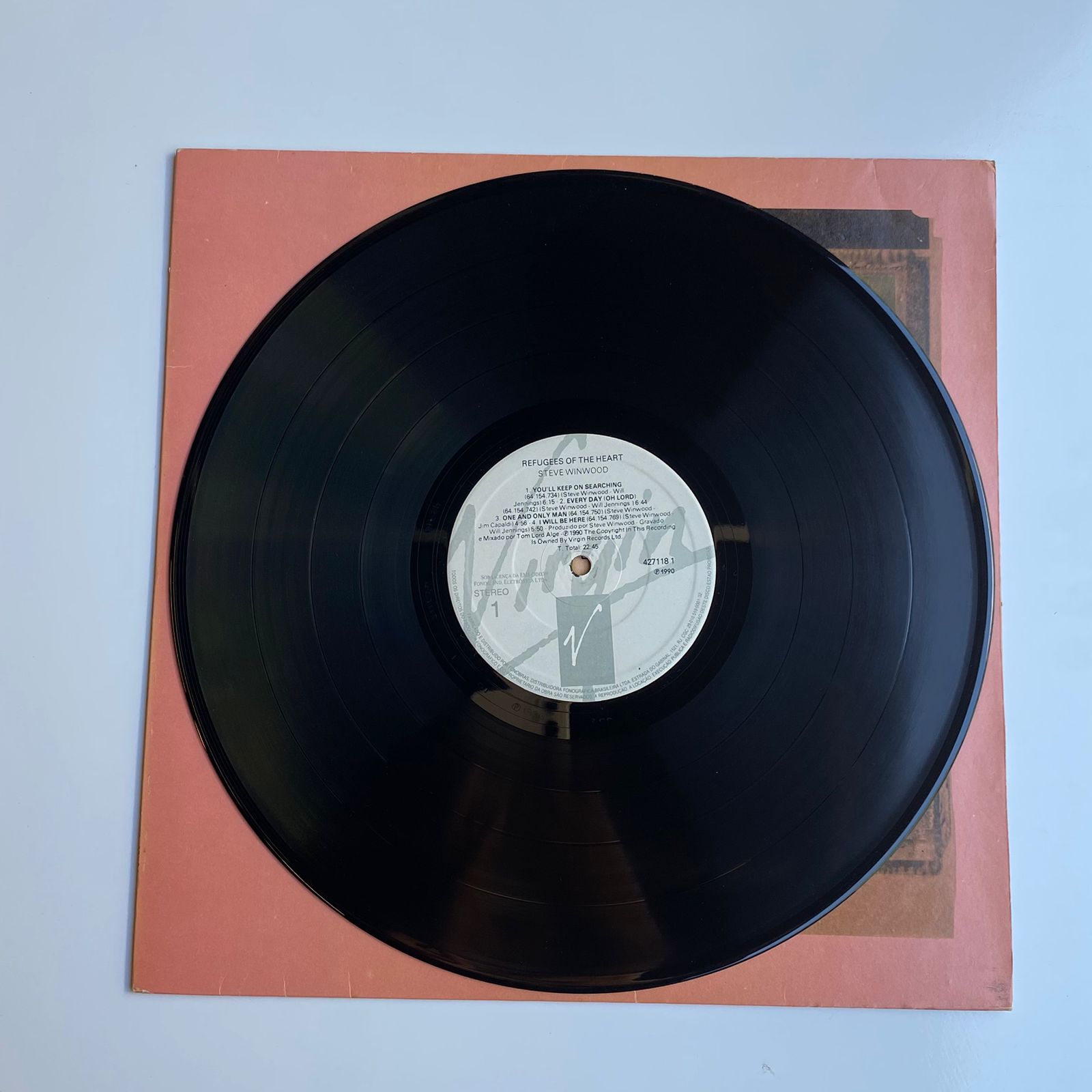 LP Steve Winwood – Refugees Of The Heart - Imagem 5