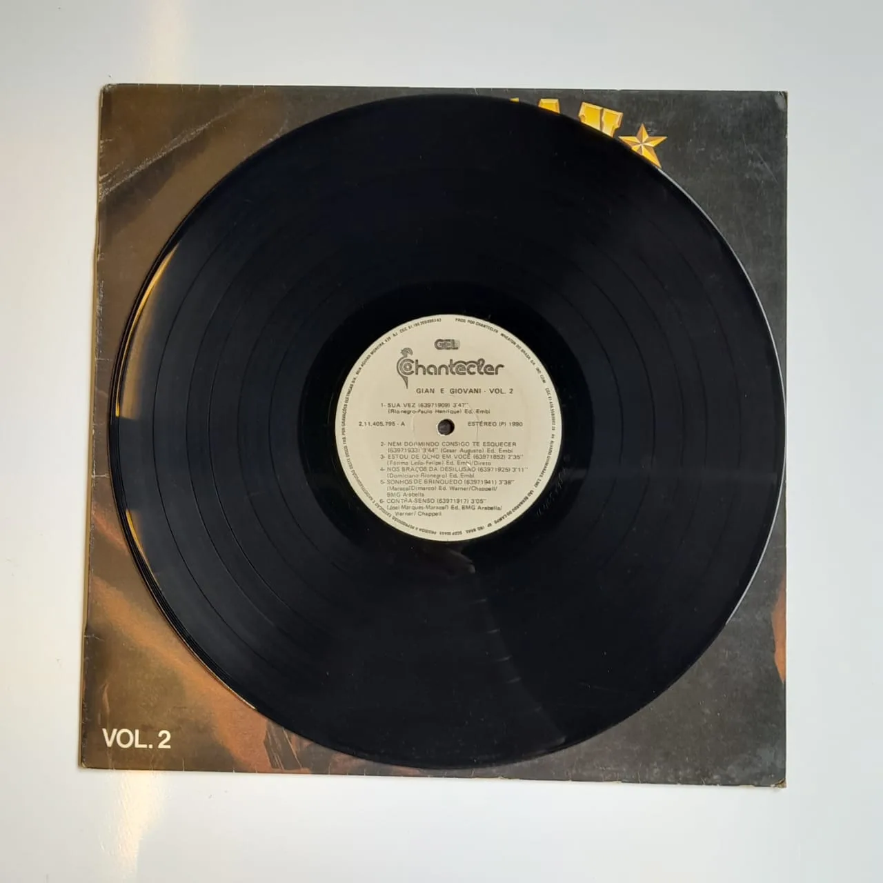 LP Gian E Giovani – Gian E Giovani - Vol. 2 - Imagem 3