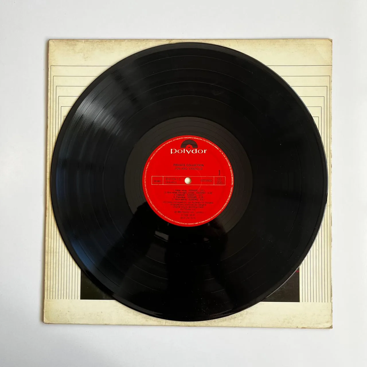LP Jon & Vangelis – Private Collection - Imagem 5
