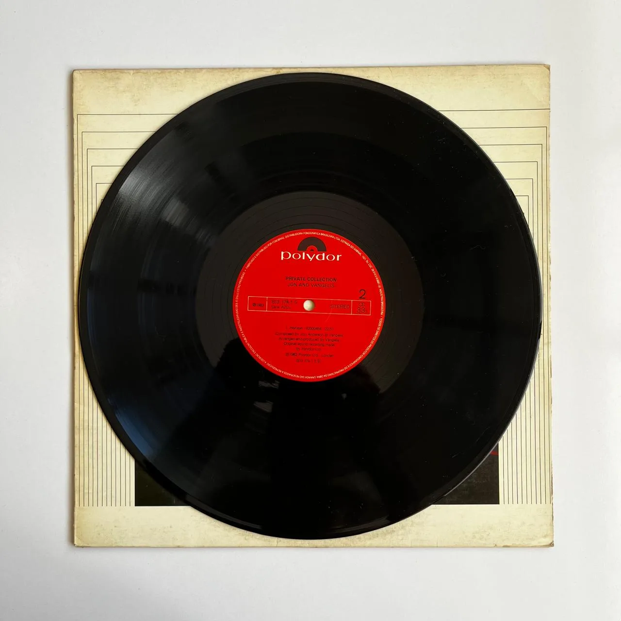 LP Jon & Vangelis – Private Collection - Imagem 4