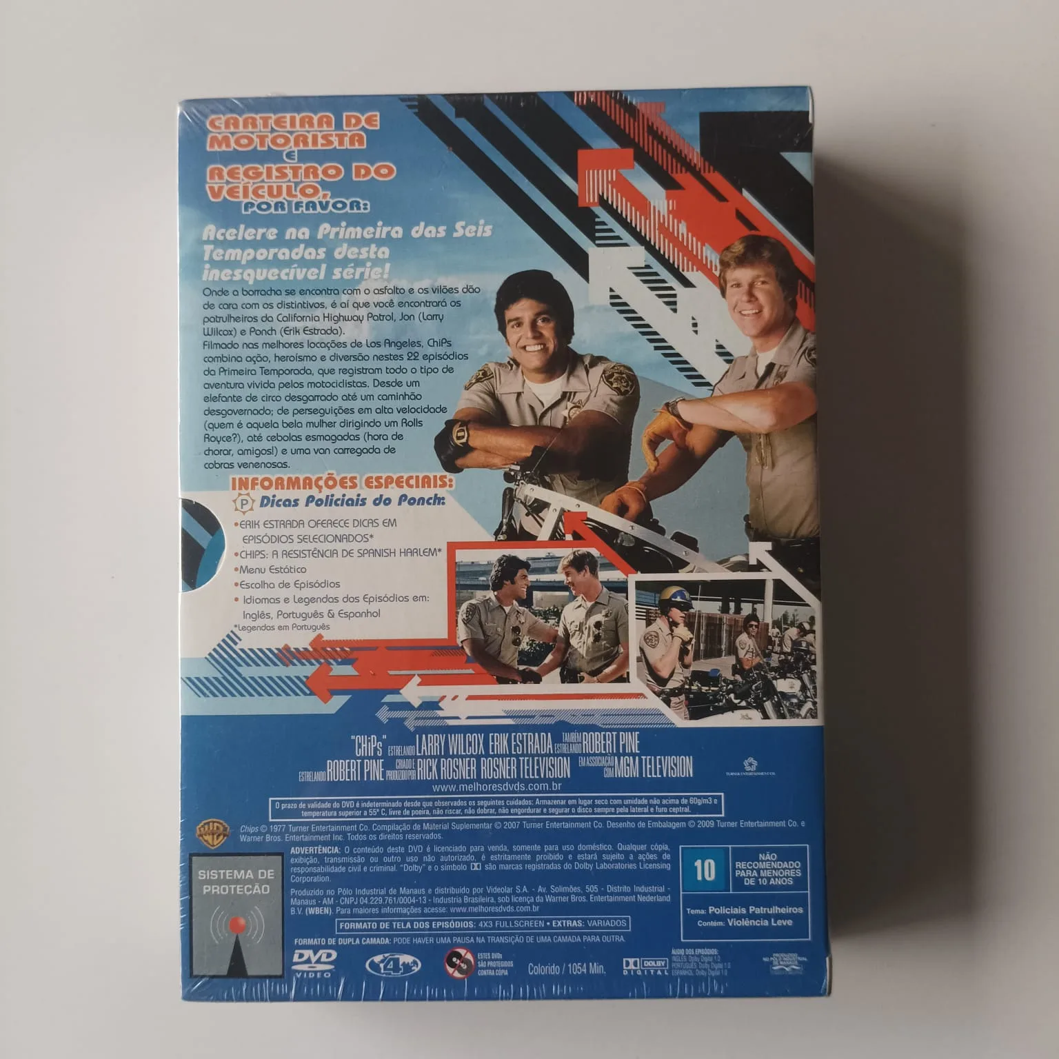 DVD Chips - 1a Temporada Completa Lacrada - Imagem 2