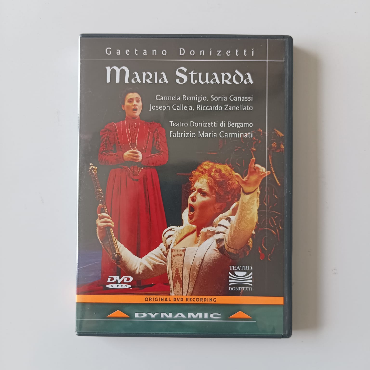 DVD Donizetti - Maria Stuarda - Reg: Fabrizio Maria Carminati - Importado
