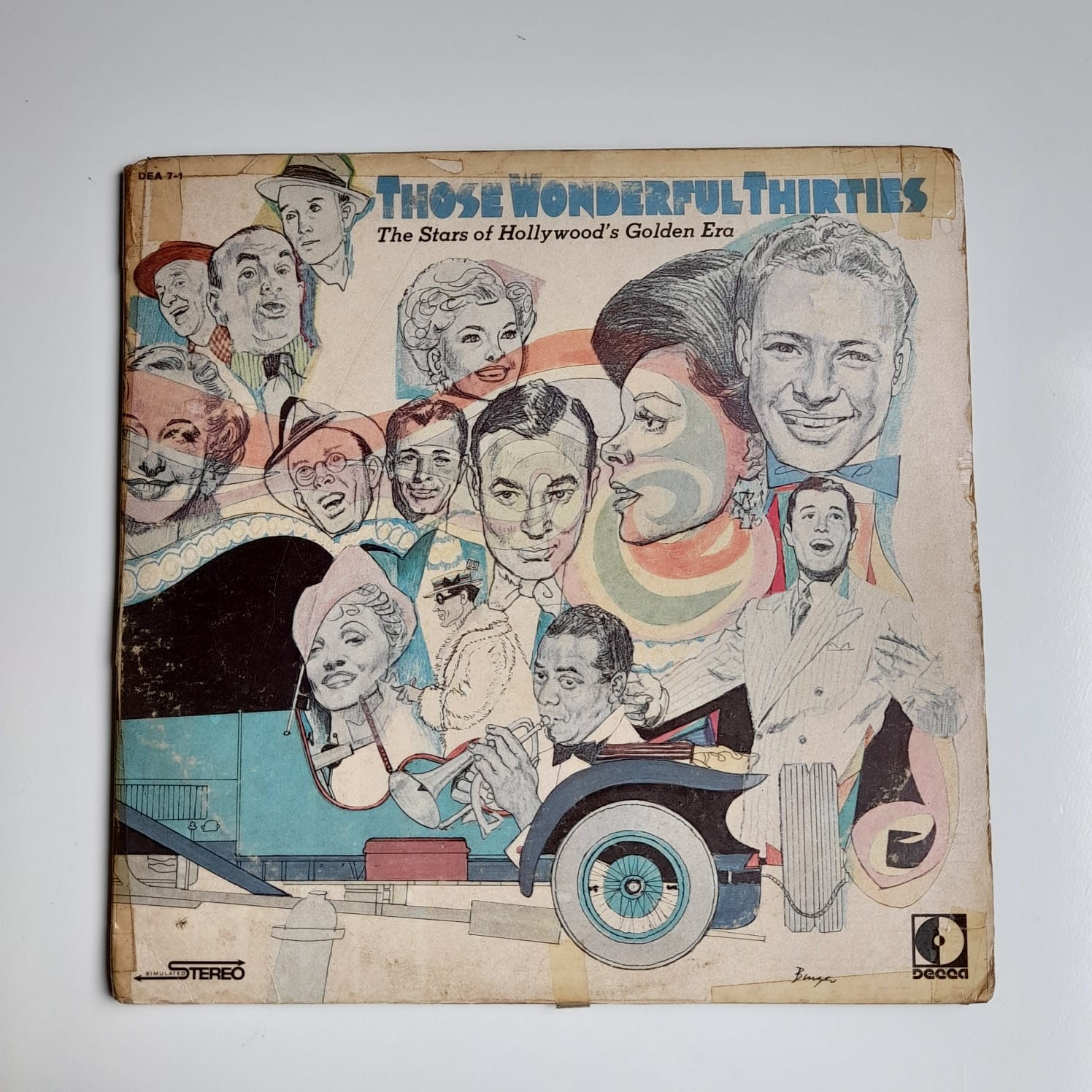 LP Those Wonderful Thirties Vol. 1, The Stars Of Hollywood's Golden Era - Duplo Importado