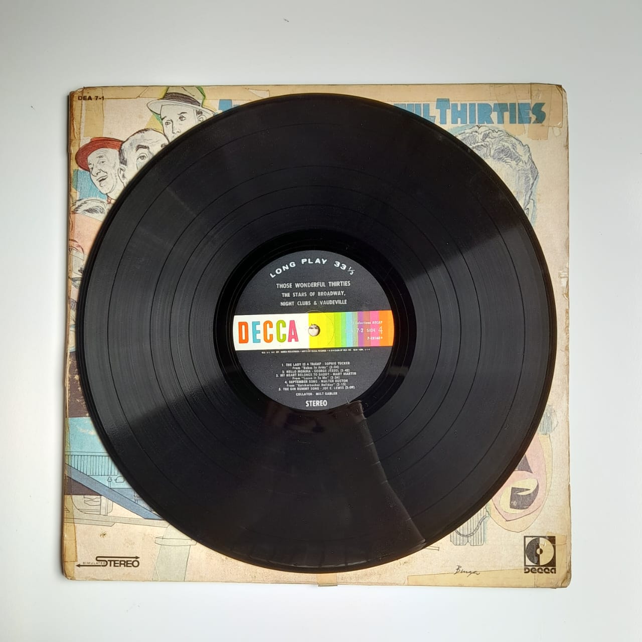 LP Those Wonderful Thirties Vol. 1, The Stars Of Hollywood's Golden Era - Duplo Importado - Imagem 5