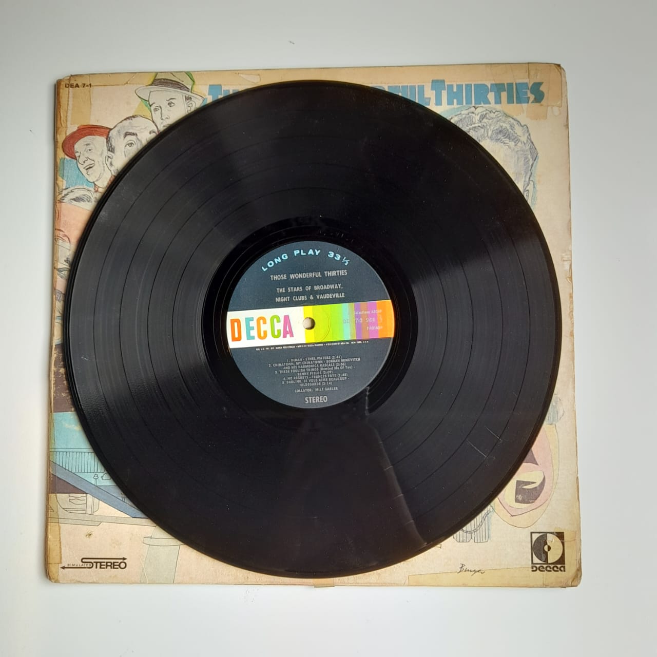 LP Those Wonderful Thirties Vol. 1, The Stars Of Hollywood's Golden Era - Duplo Importado - Imagem 7