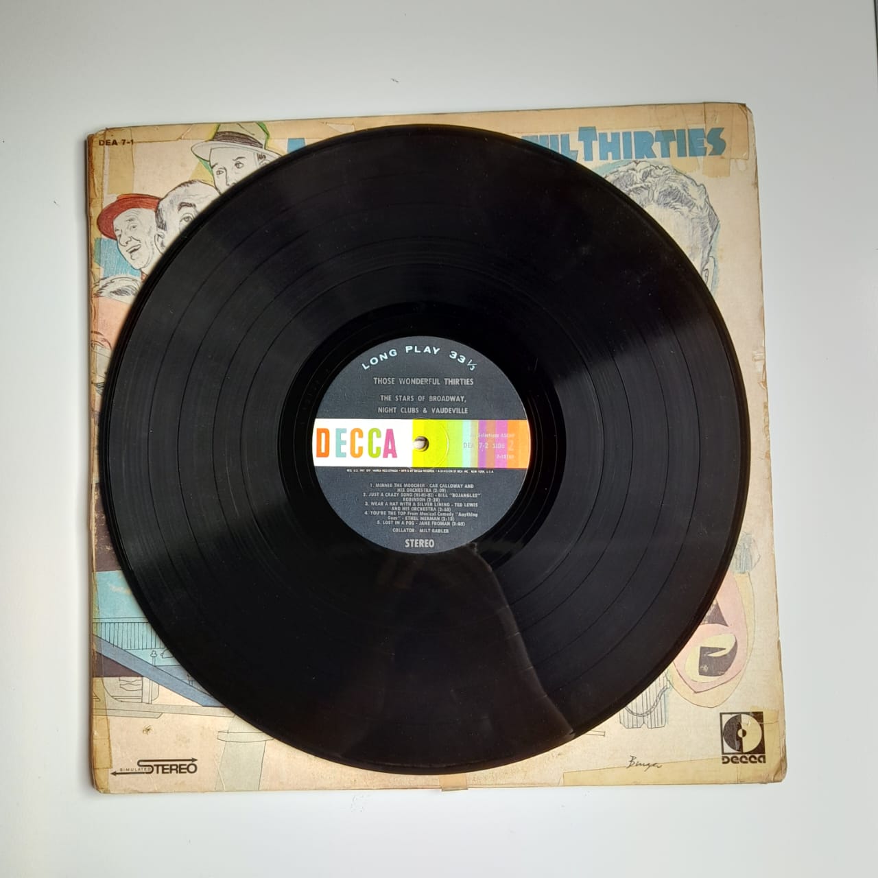 LP Those Wonderful Thirties Vol. 1, The Stars Of Hollywood's Golden Era - Duplo Importado - Imagem 8
