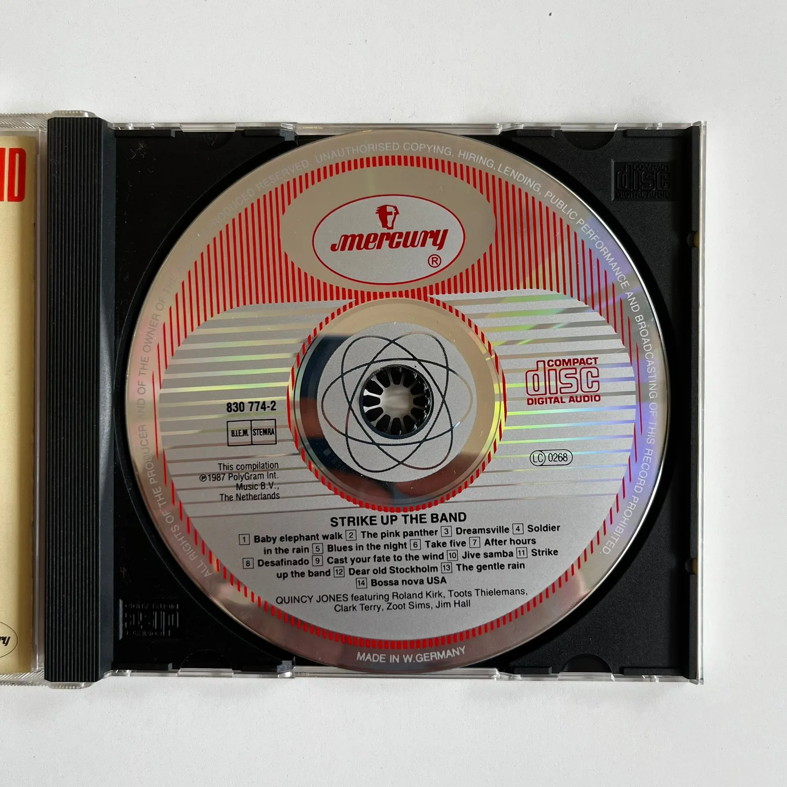 CD Quincy Jones – Strike Up The Band - Importado - Imagem 3