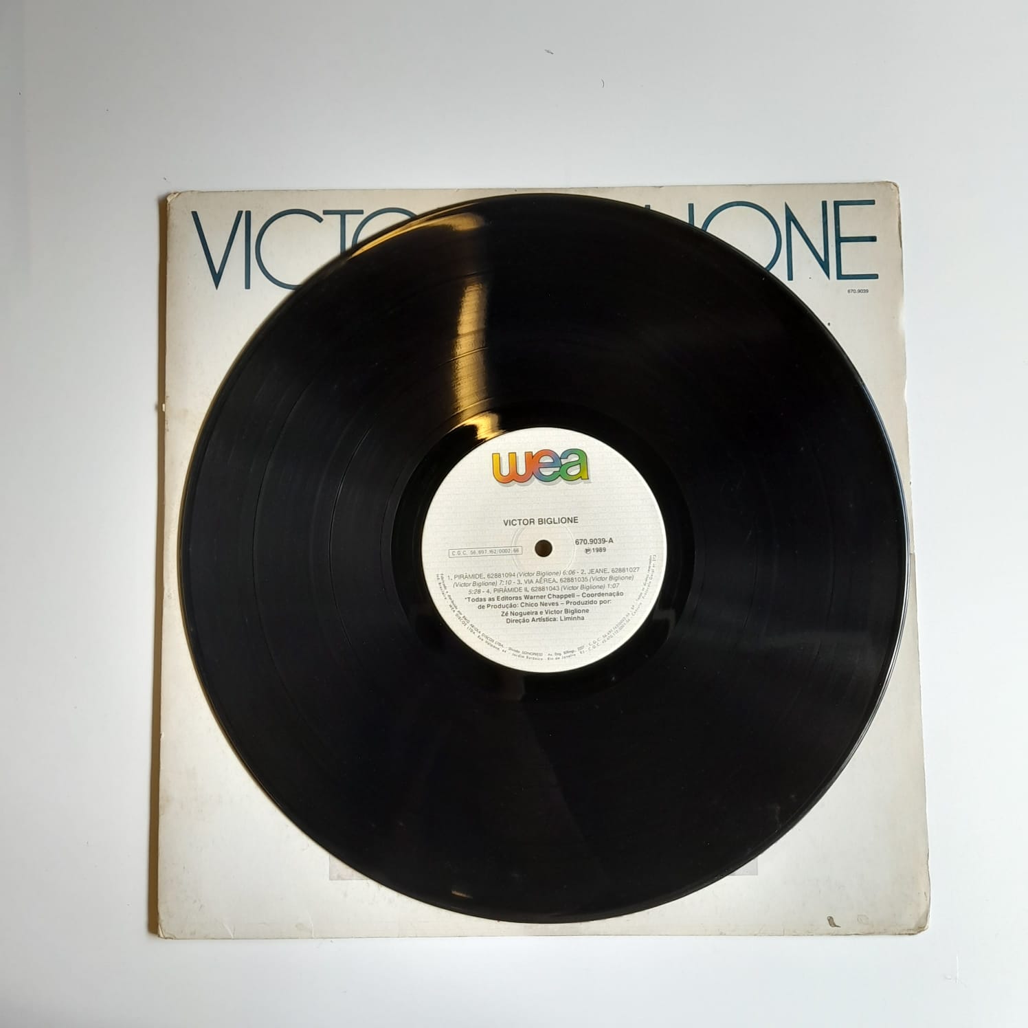 LP Victor Biglione – Victor Biglione (1986) - Imagem 4