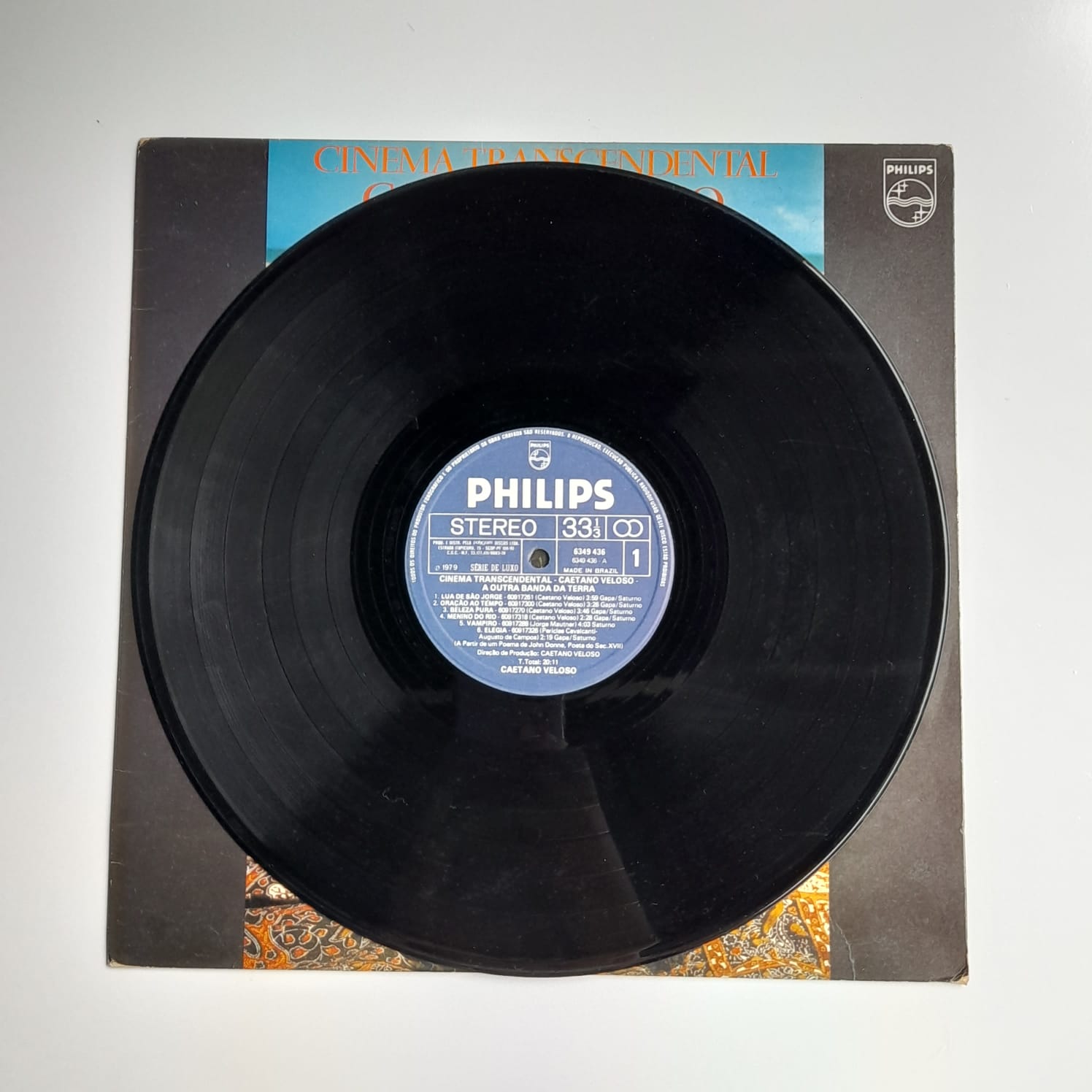 LP Caetano Veloso & A Outra Banda Da Terra – Cinema Transcendental - Imagem 3