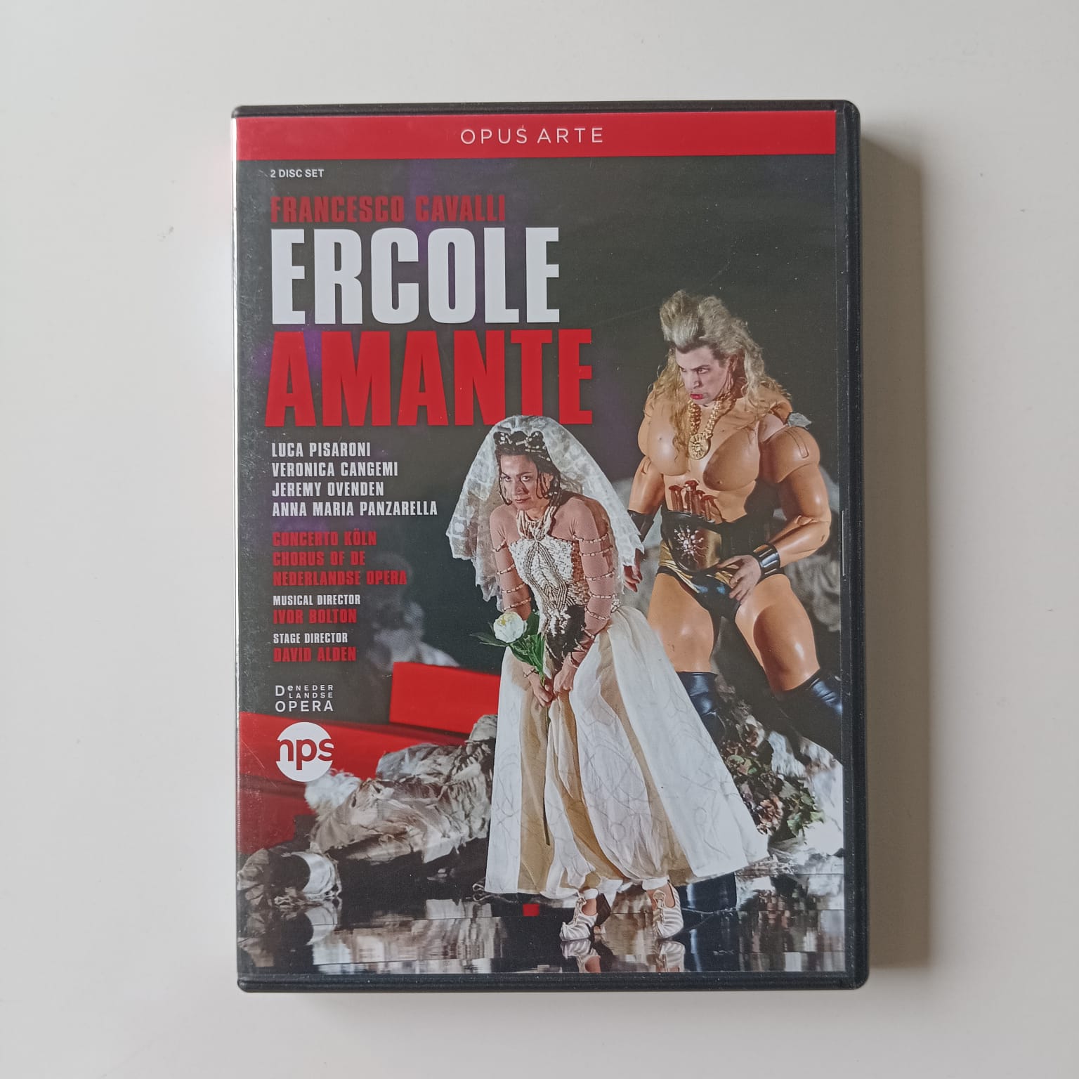 DVD Cavalli - Ercole Amante - Reg: Ivor Bolton - Importado Duplo