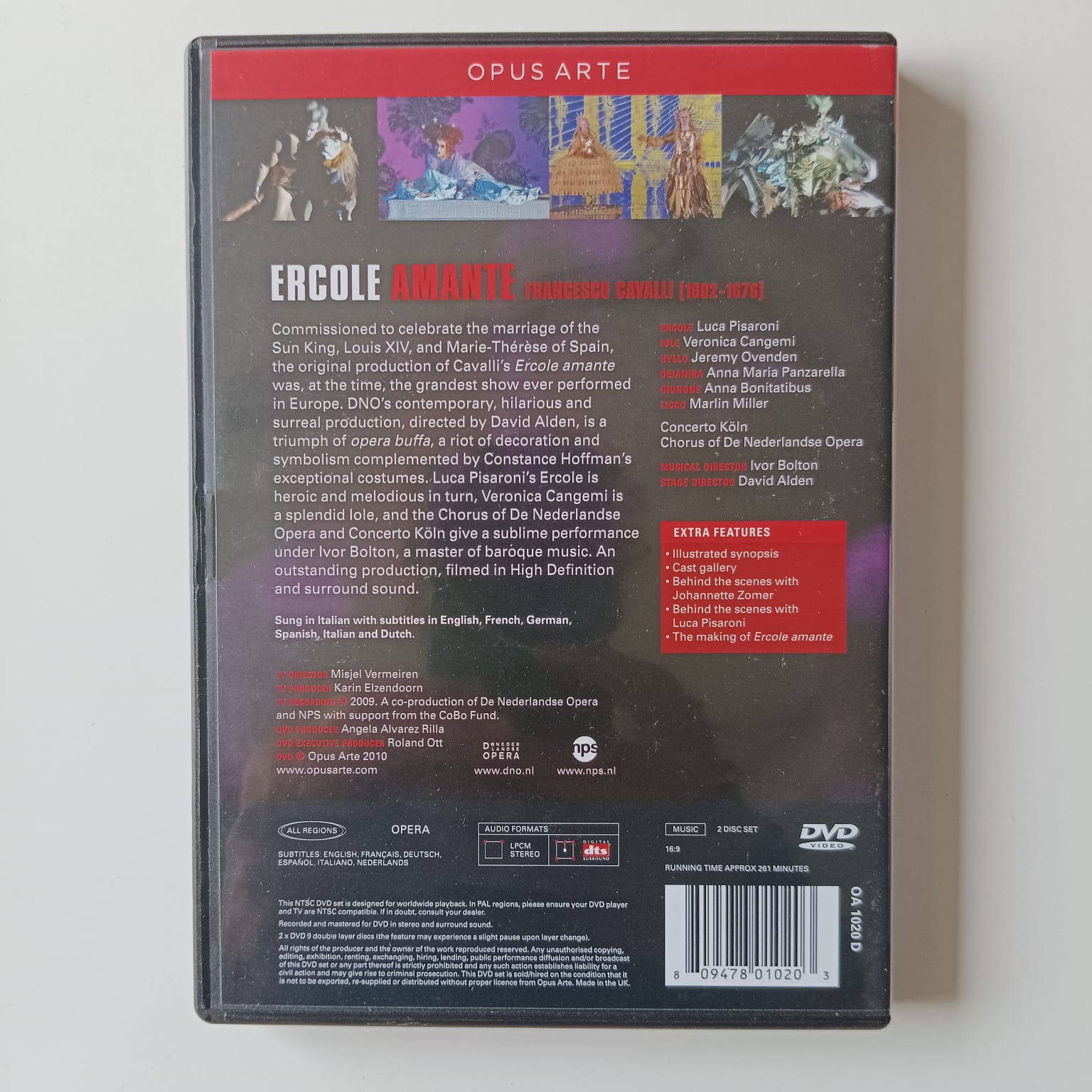 DVD Cavalli - Ercole Amante - Reg: Ivor Bolton - Importado Duplo - Imagem 2